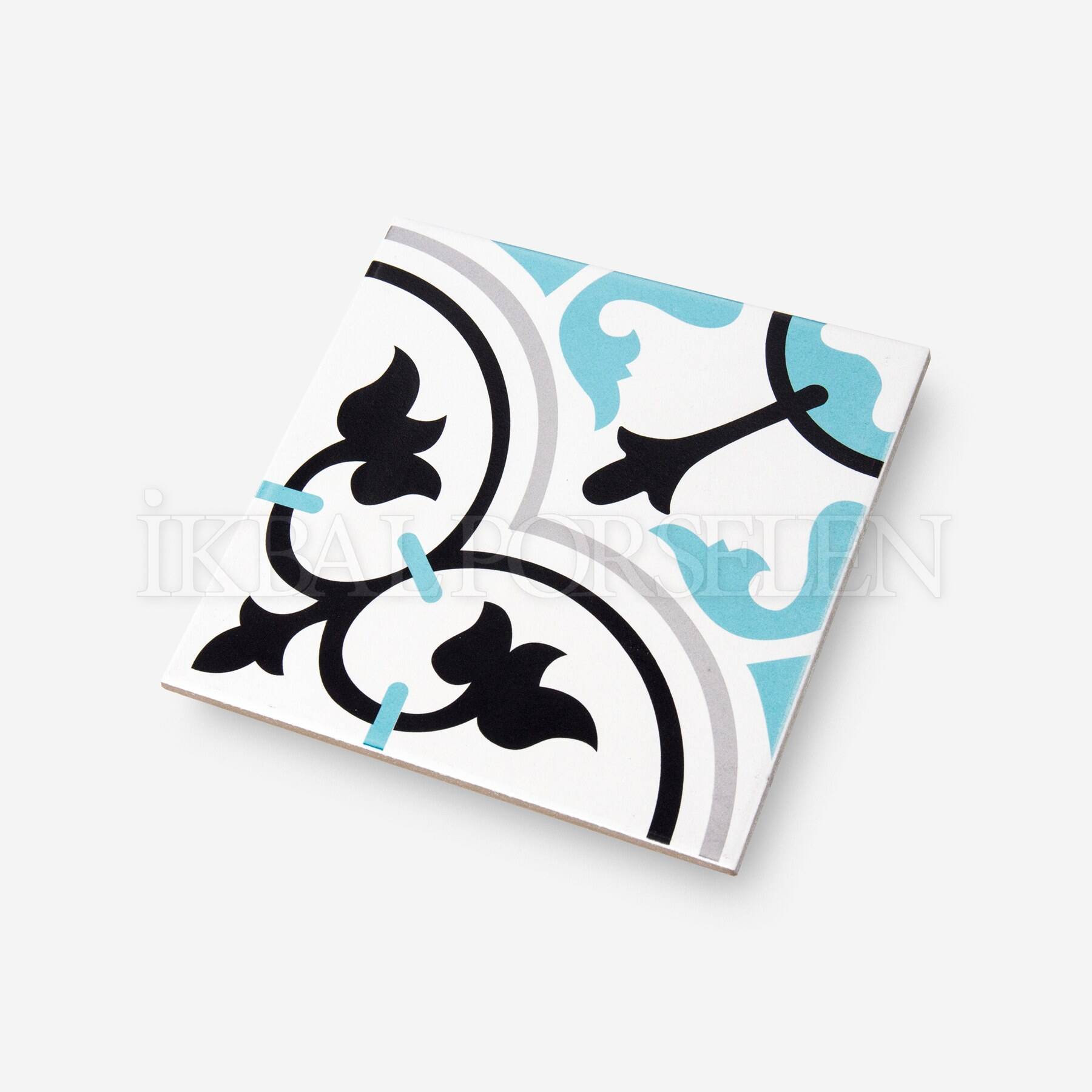 Modern Desenler - 20x20 Porselen Karo iyk43-2 - Görsel 2