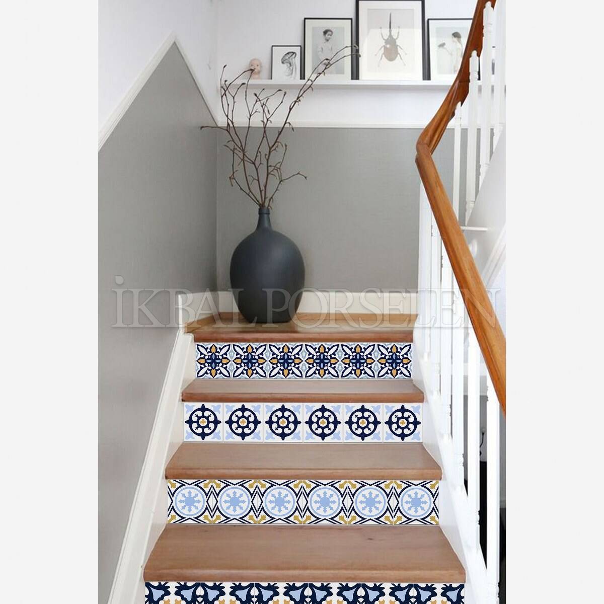 15x15 cm Seramik Karo - icm21 - Görsel 3