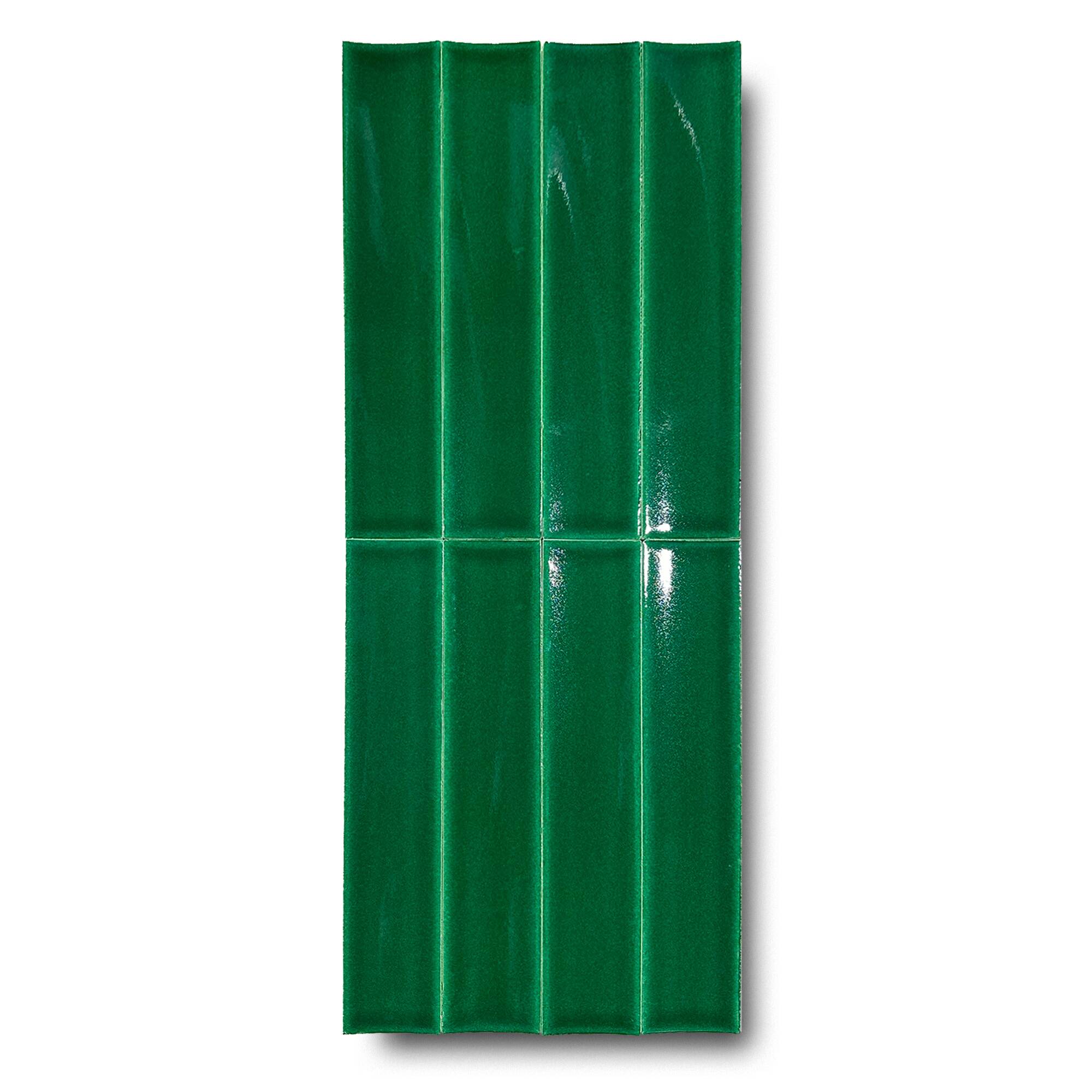 5x25 cm Wow Seramik Karo - Zümrüt - igc212