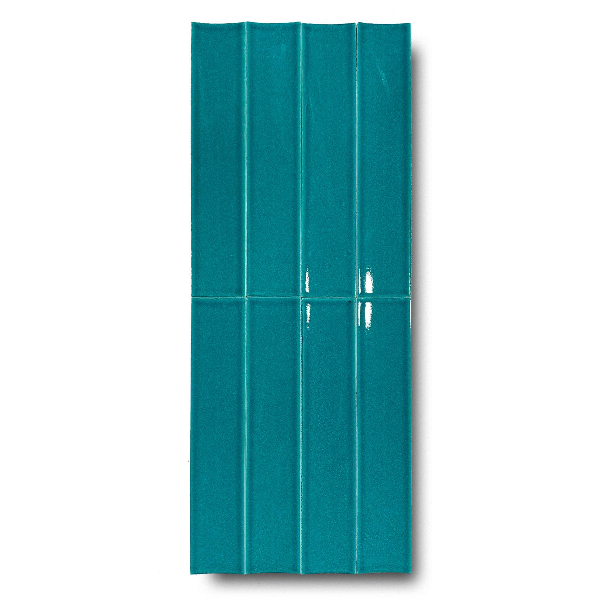 5x25 cm Wow Seramik Karo - Turkuaz - igc213