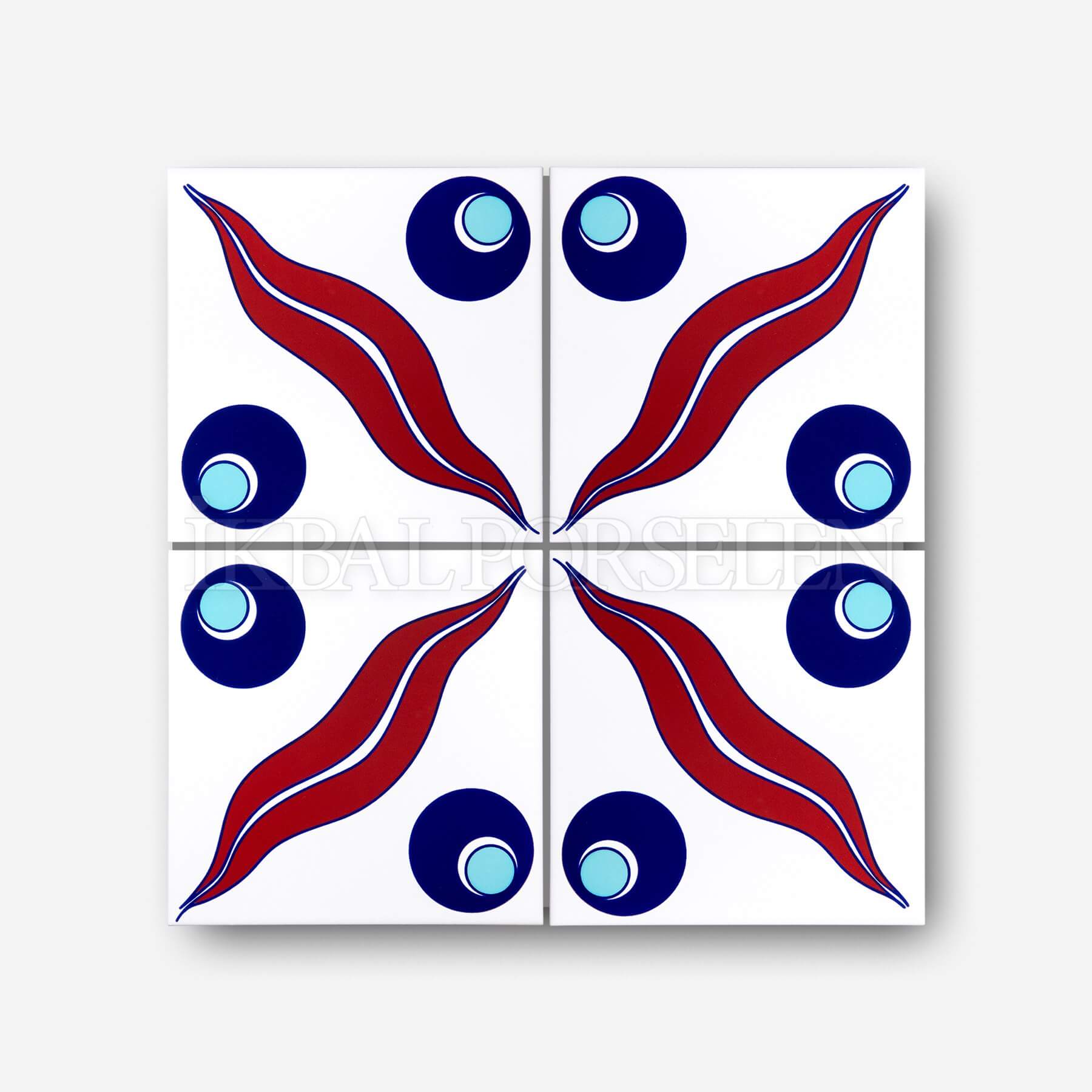 Geleneksel Motifler - 20x20 cm Porselen Karo icg4