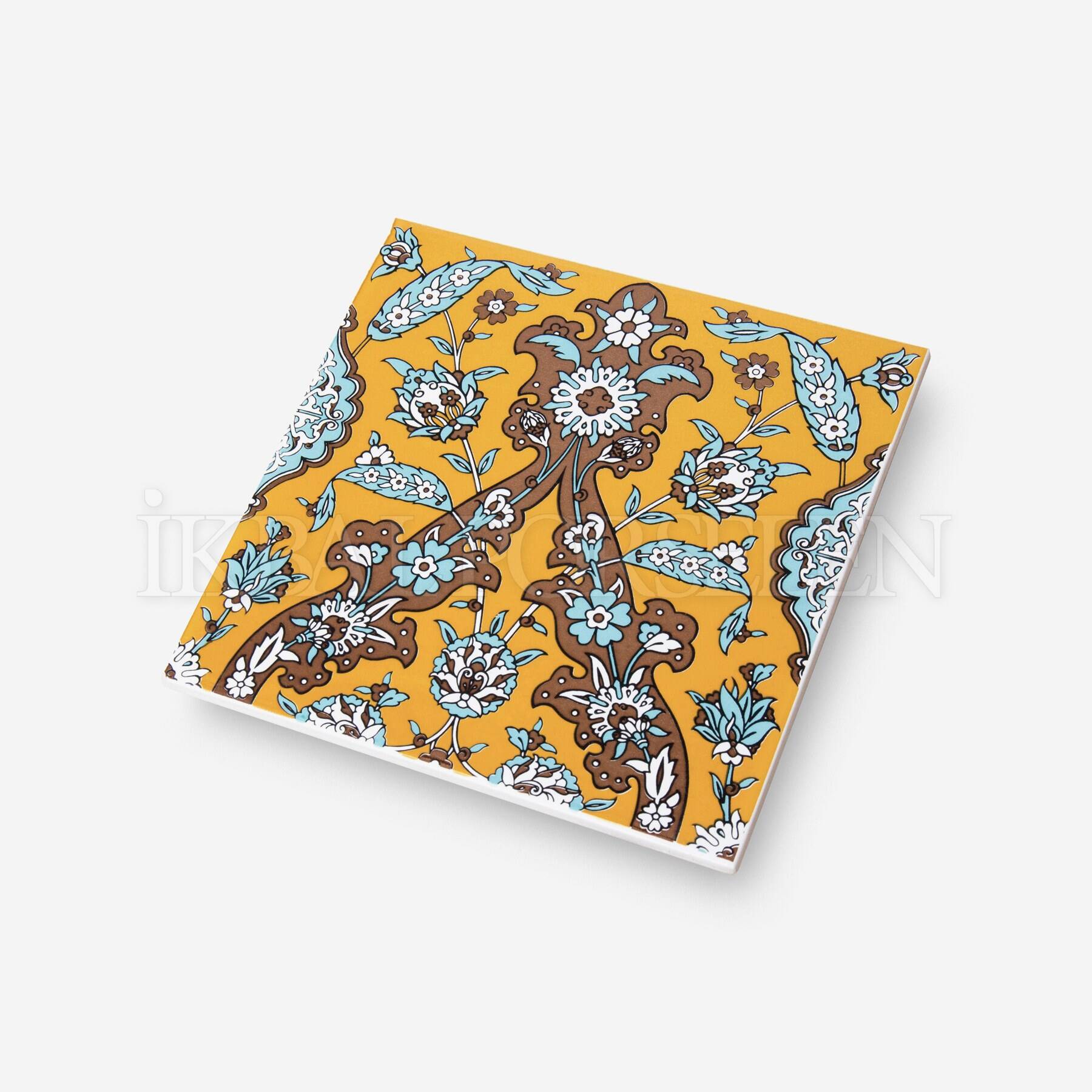 Geleneksel Motifler - 20x20 cm Porselen Karo icg6-2 - Görsel 2