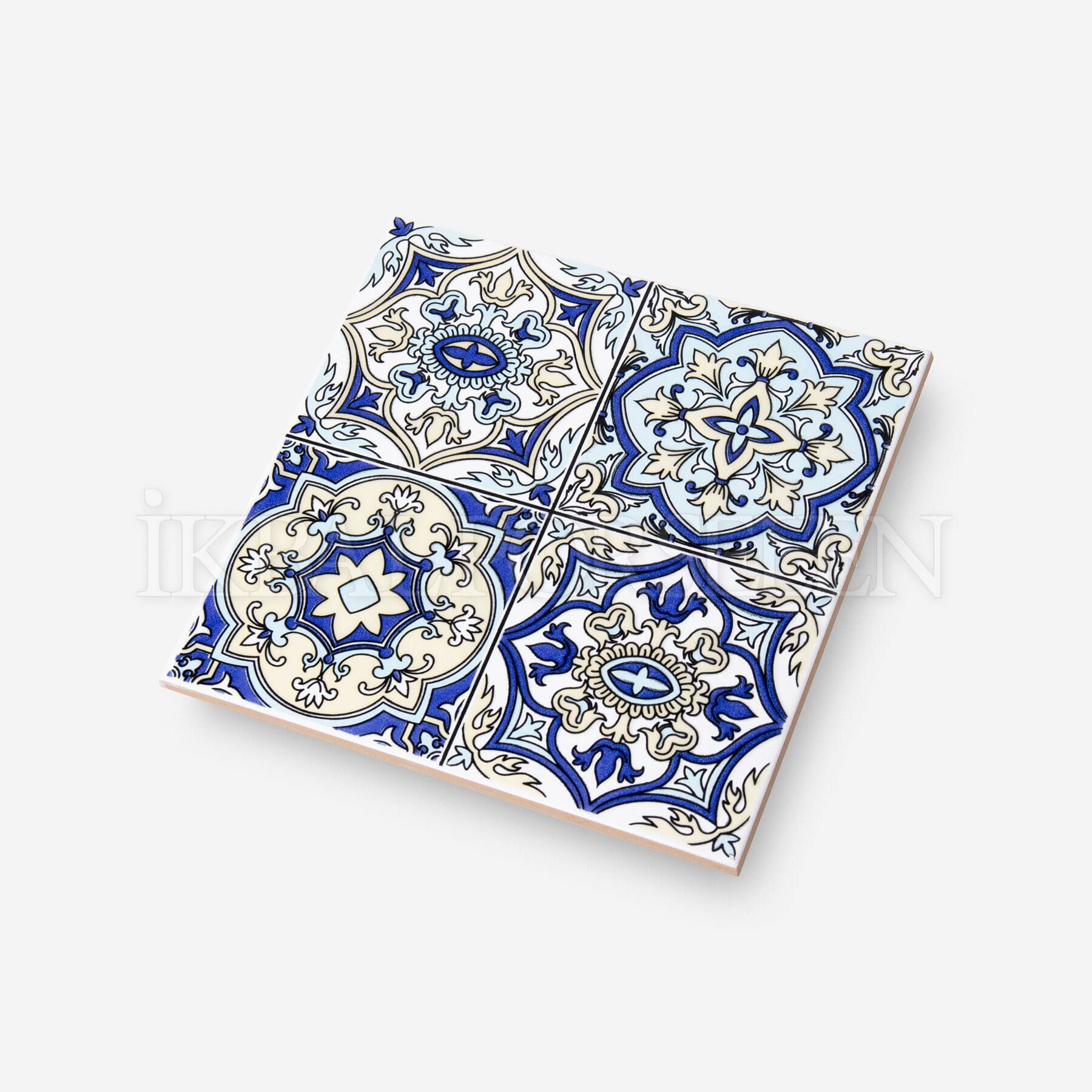 Meksika Desenleri - 20x20 cm Porselen imk35 - Görsel 2