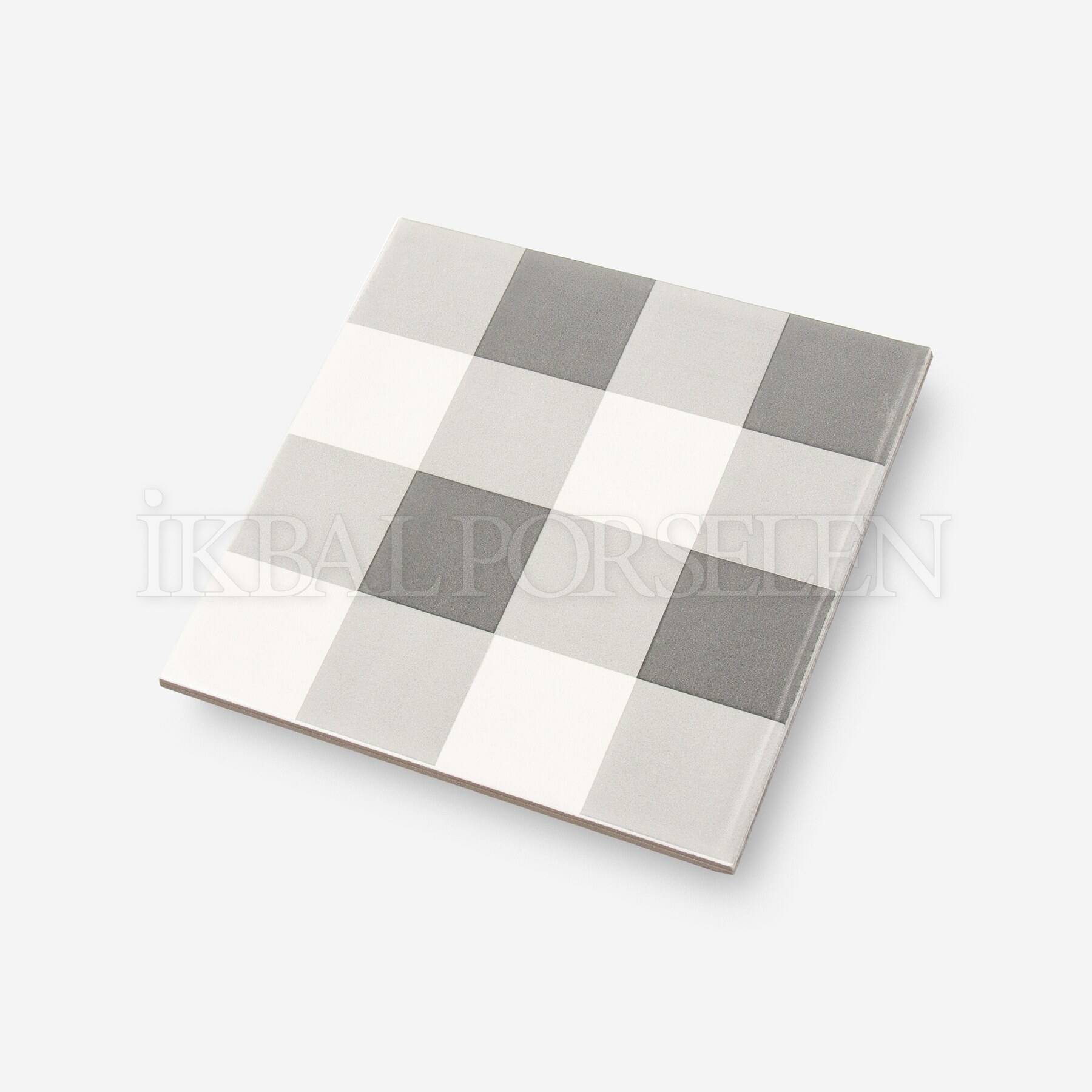Modern Desenler - 20x20 Porselen Karo iyk56-2 - Görsel 2
