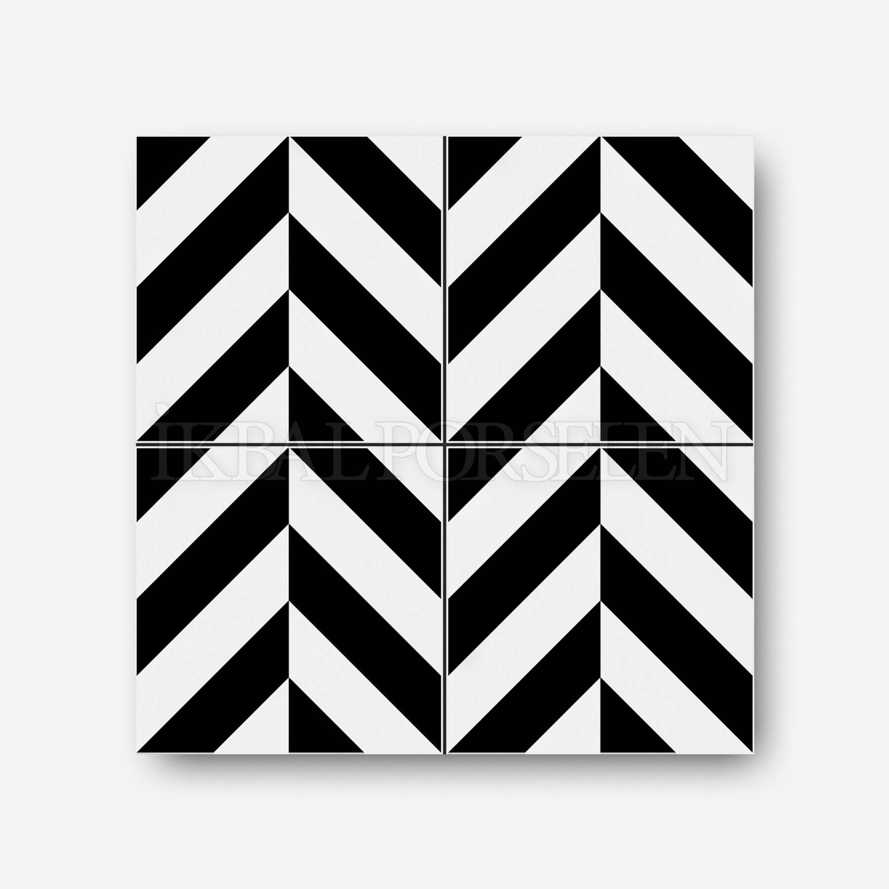 Modern Desenler - 20x20 Porselen Karo iykzigzag3