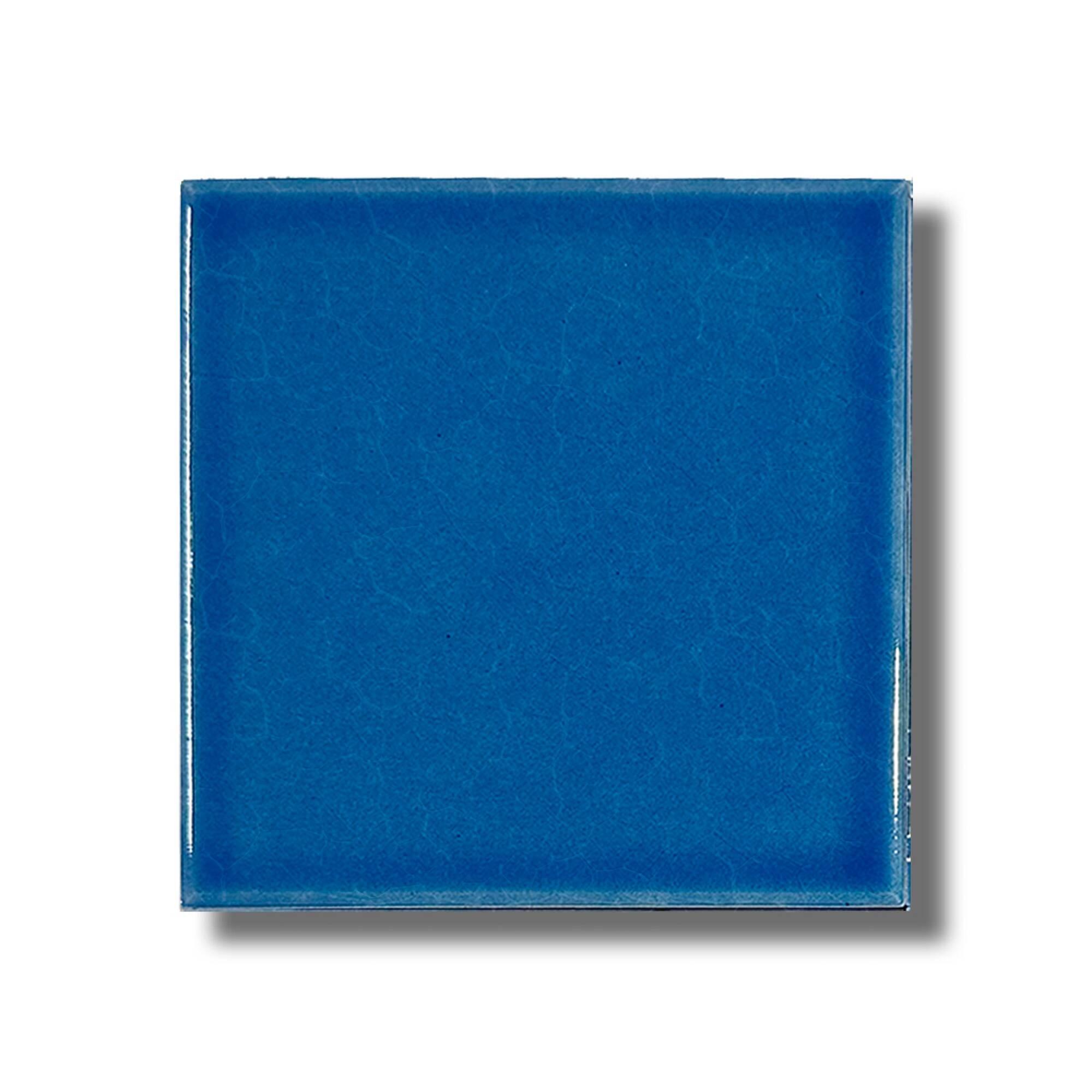10x10 cm Flat Seramik Karo - Gökmavi - igc004