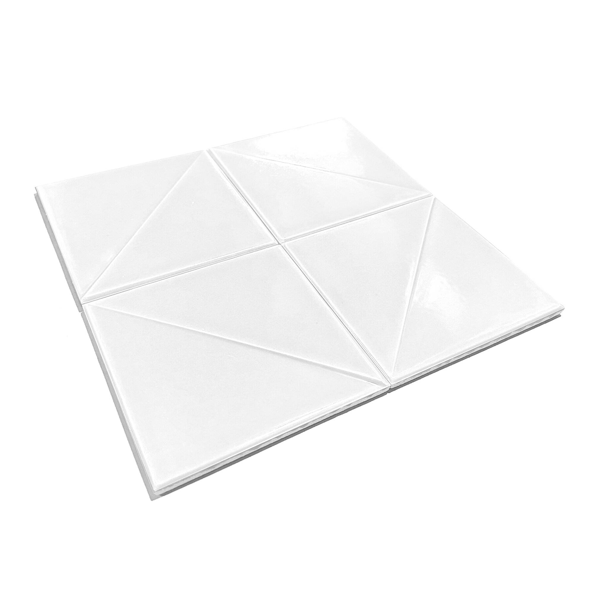 12x12 cm Line Seramik Karo - Beyaz - igc161 - Görsel 2