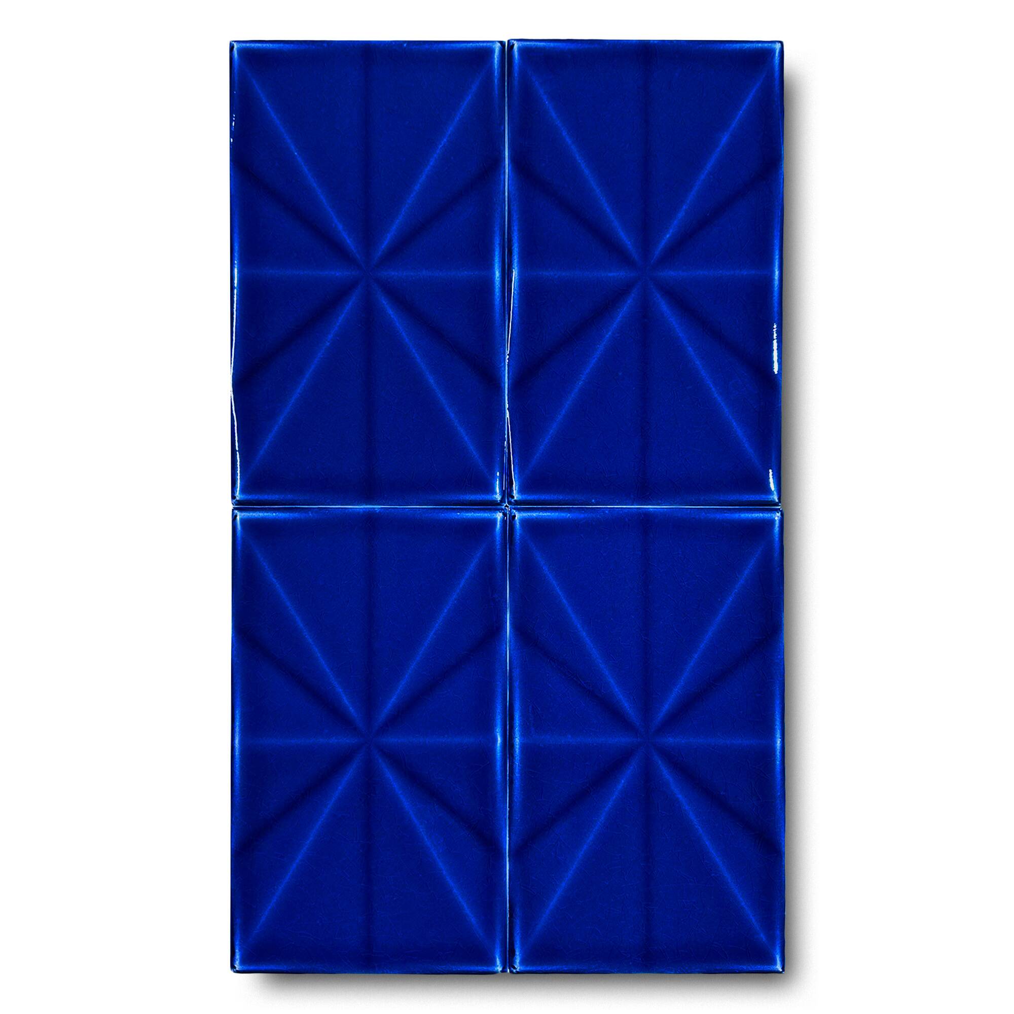 12x20 cm Prizma Seramik Karo - Kobalt - igc255