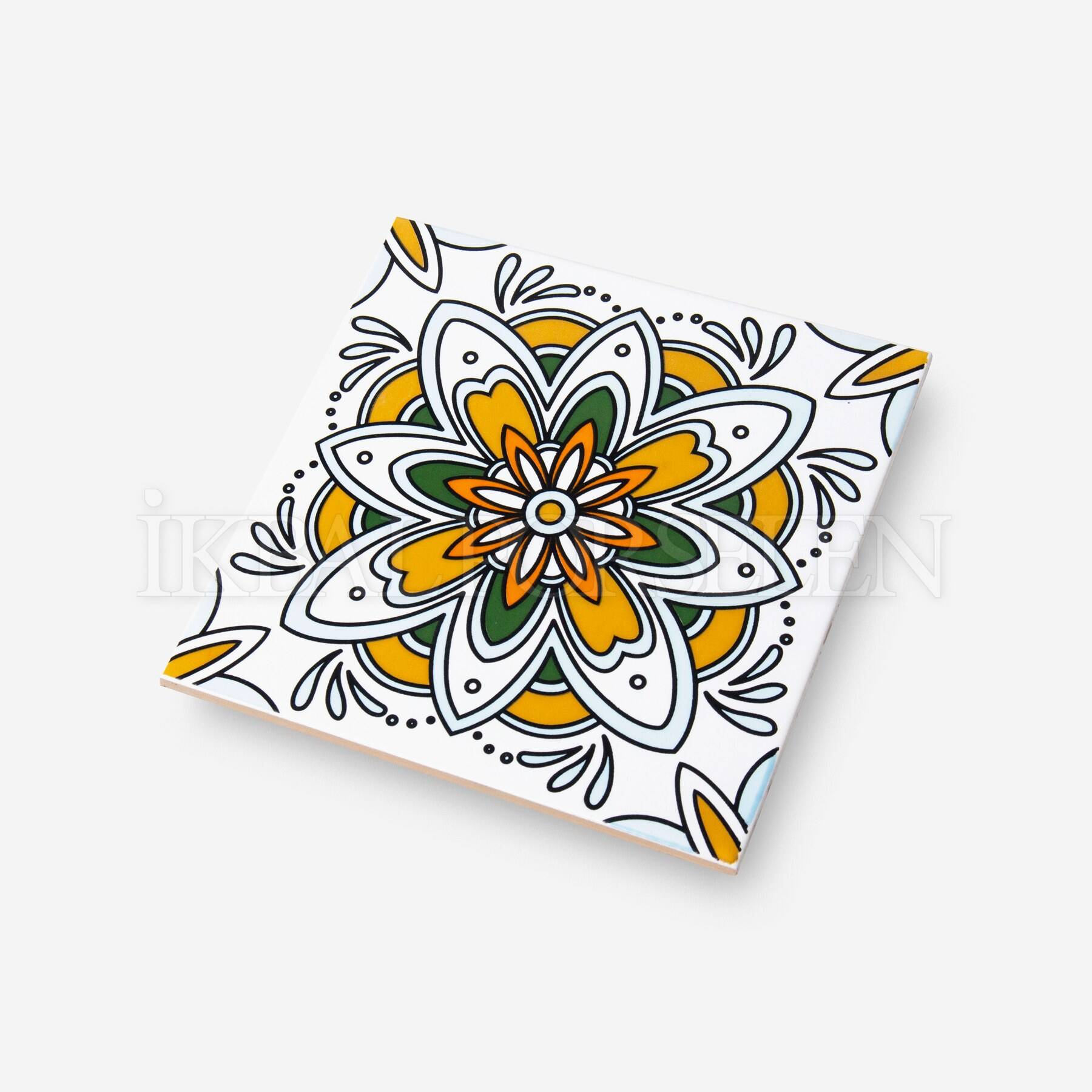 Meksika Desenleri - 20x20 cm Porselen Karo imk01 - Görsel 2