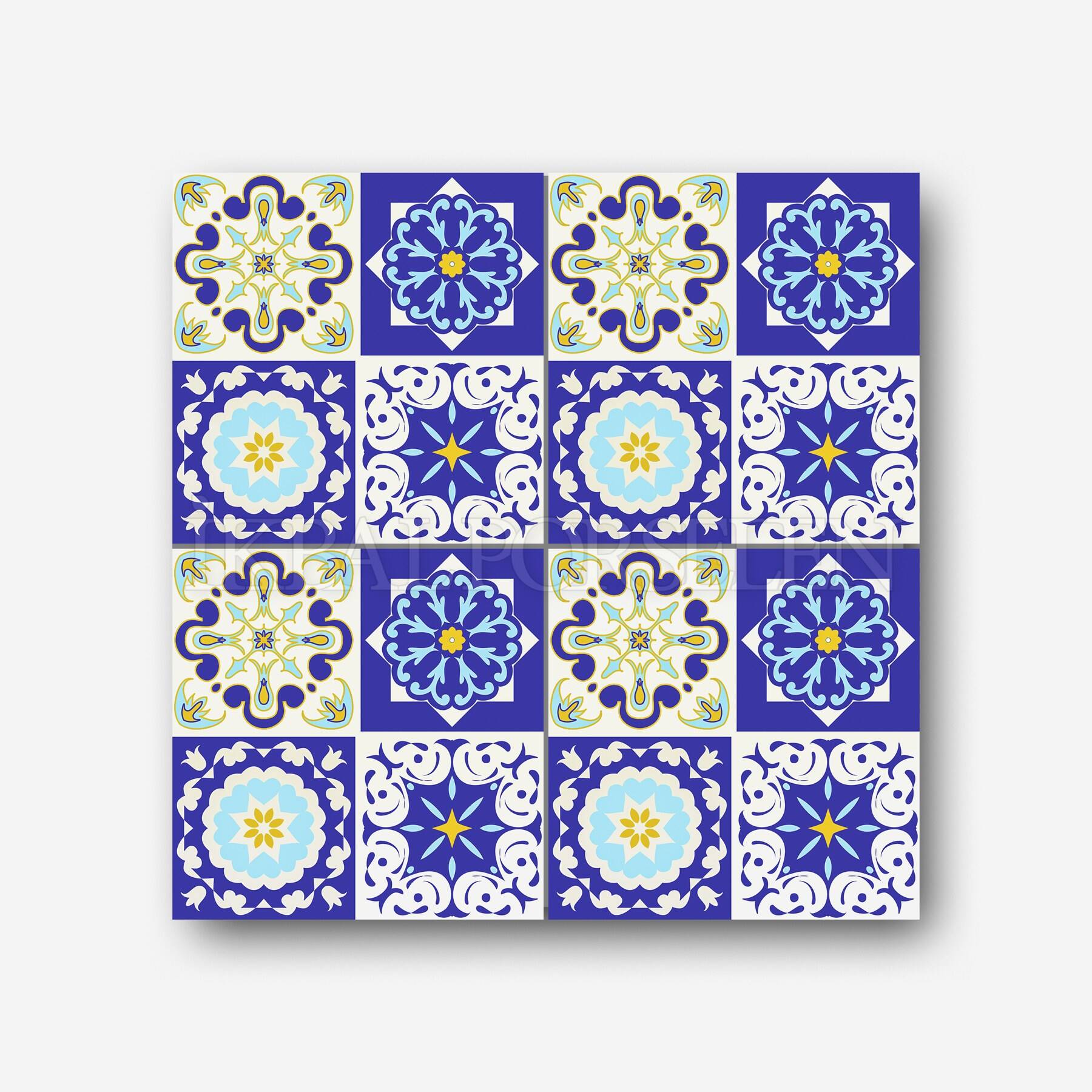 Meksika Desenleri - 20x20 cm Porselen imk39