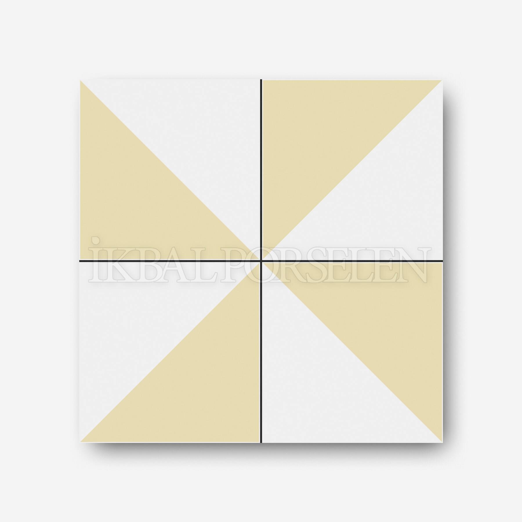 Modern Desenler - 20x20 Porselen Karo iyk164-3