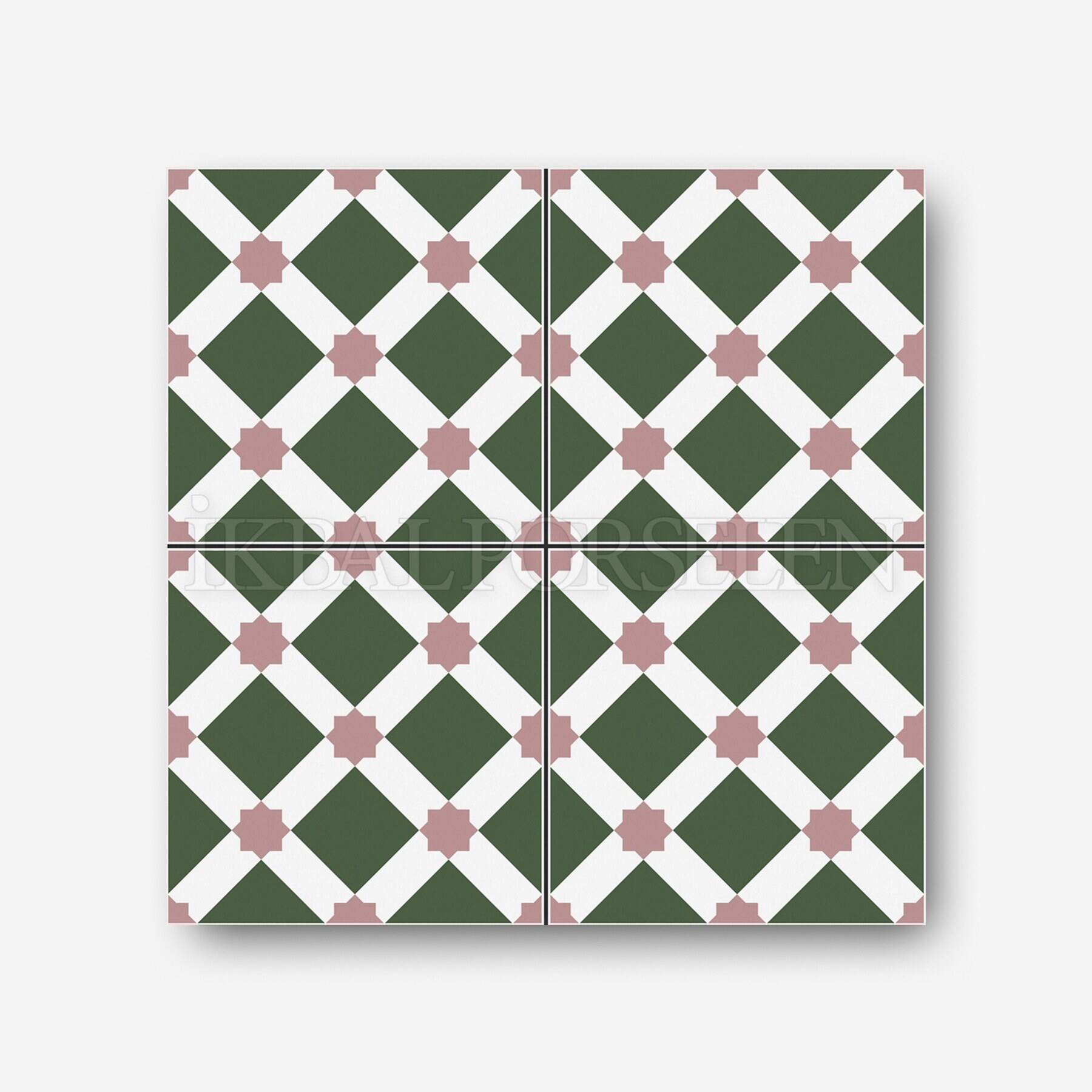 Modern Desenler - 20x20 Porselen Karo iyk41-2