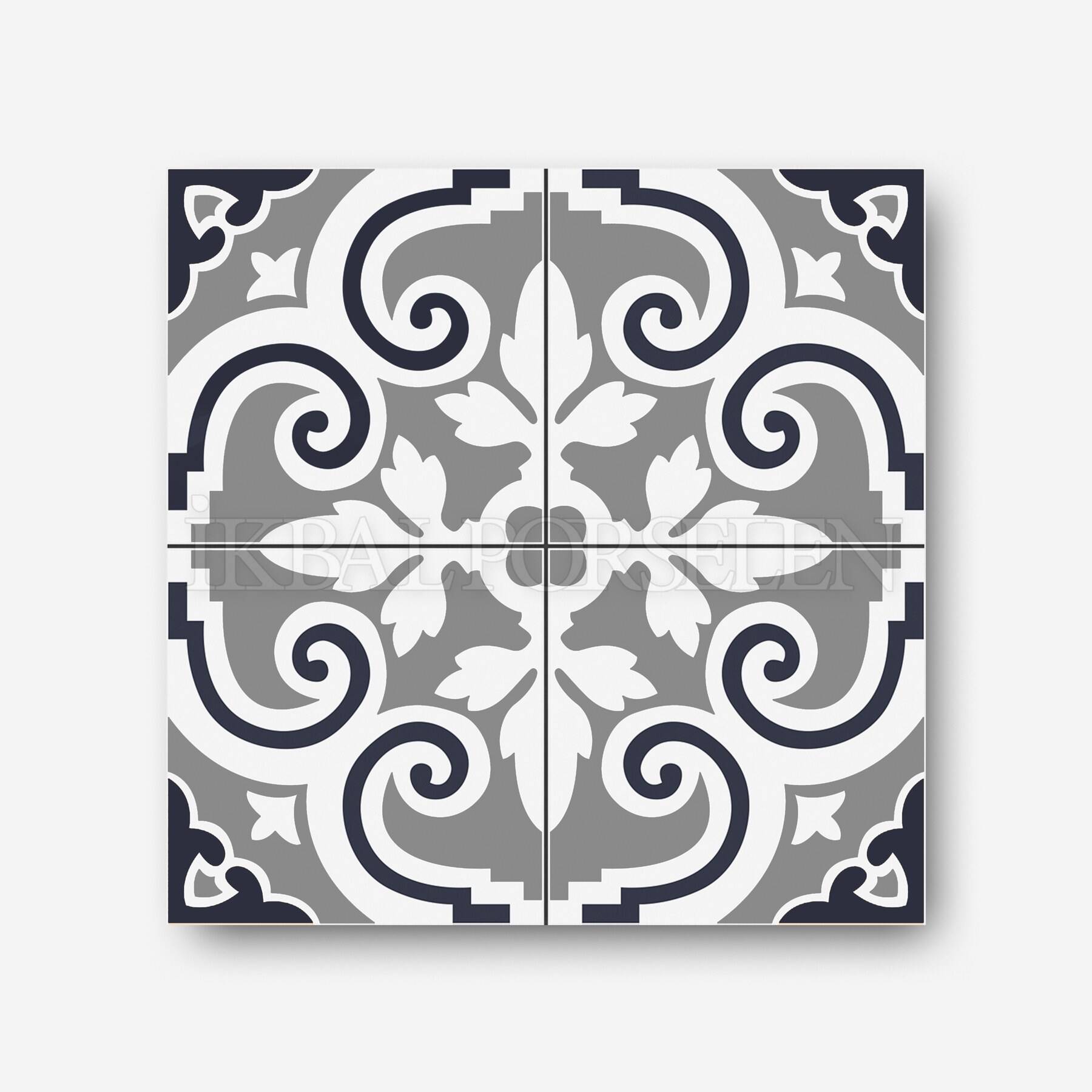 Modern Desenler - 20x20 Porselen Karo iyk49-2