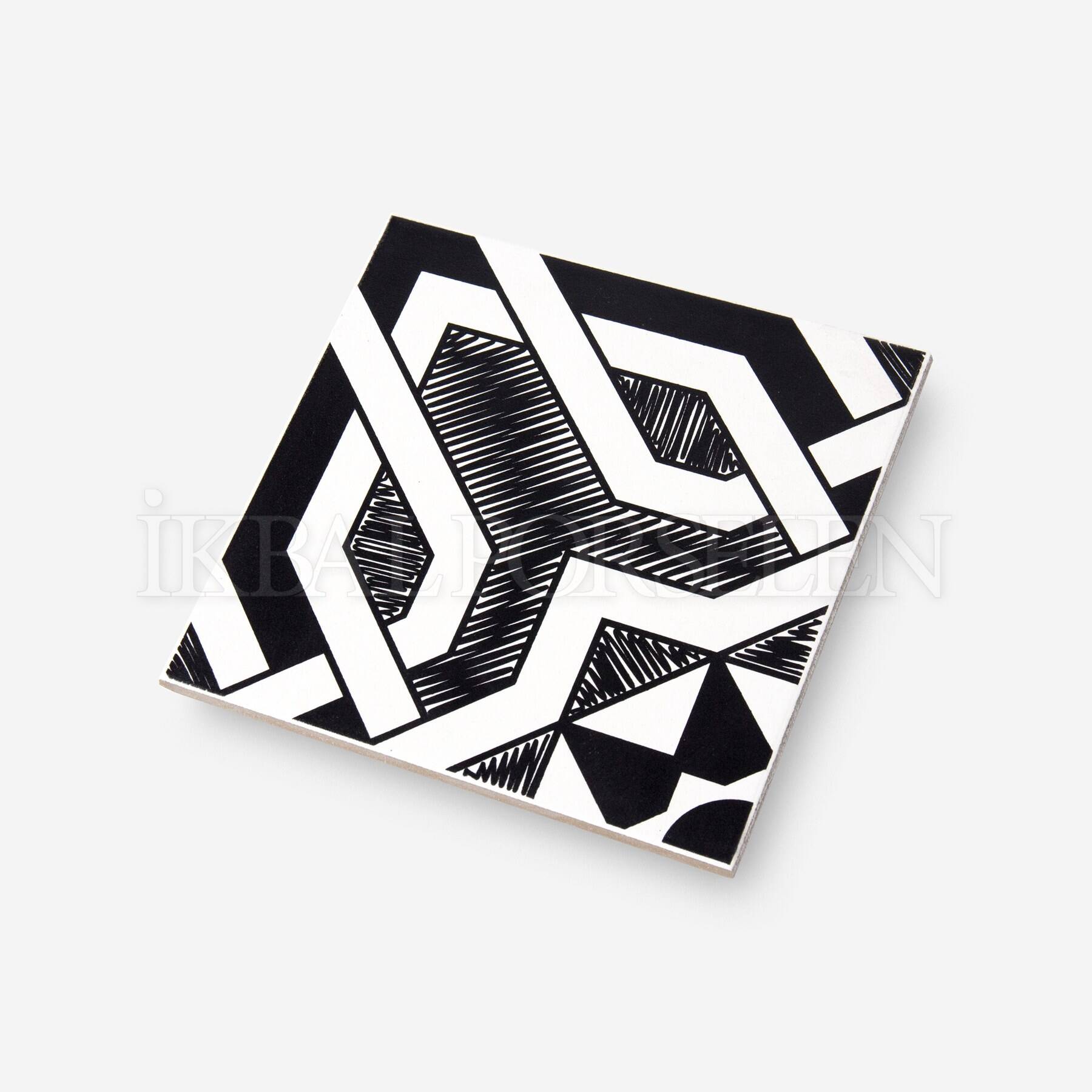 Modern Desenler - 20x20 Porselen Karo iyk90 - Görsel 2