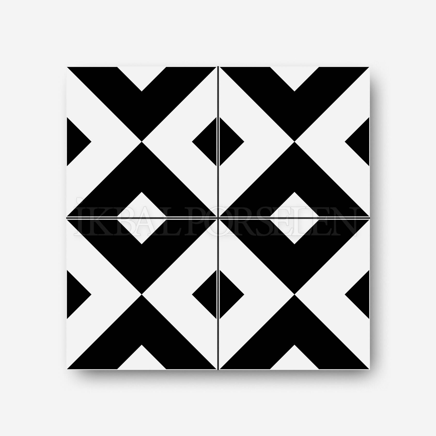 Modern Desenler - 20x20 Porselen Karo iykcross1