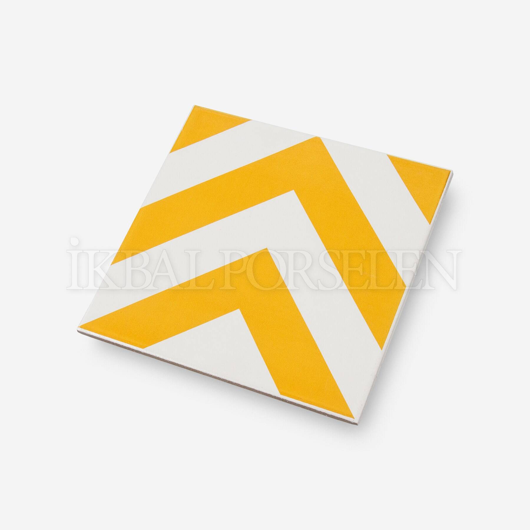 Modern Desenler - 20x20 Porselen Karo iykzigzag1-2 - Görsel 2