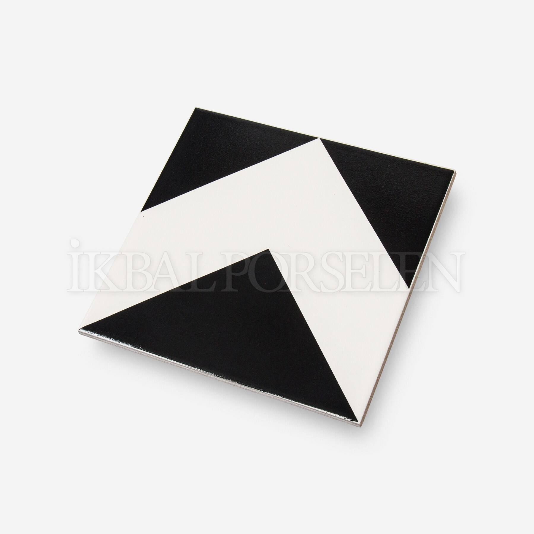 Modern Desenler - 20x20 Porselen Karo iykzigzag2 - Görsel 2