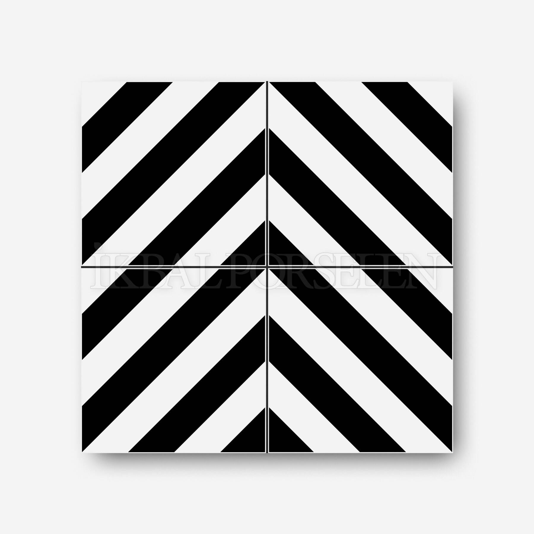 Modern Desenler - 20x20 Porselen Karo iykzigzag4
