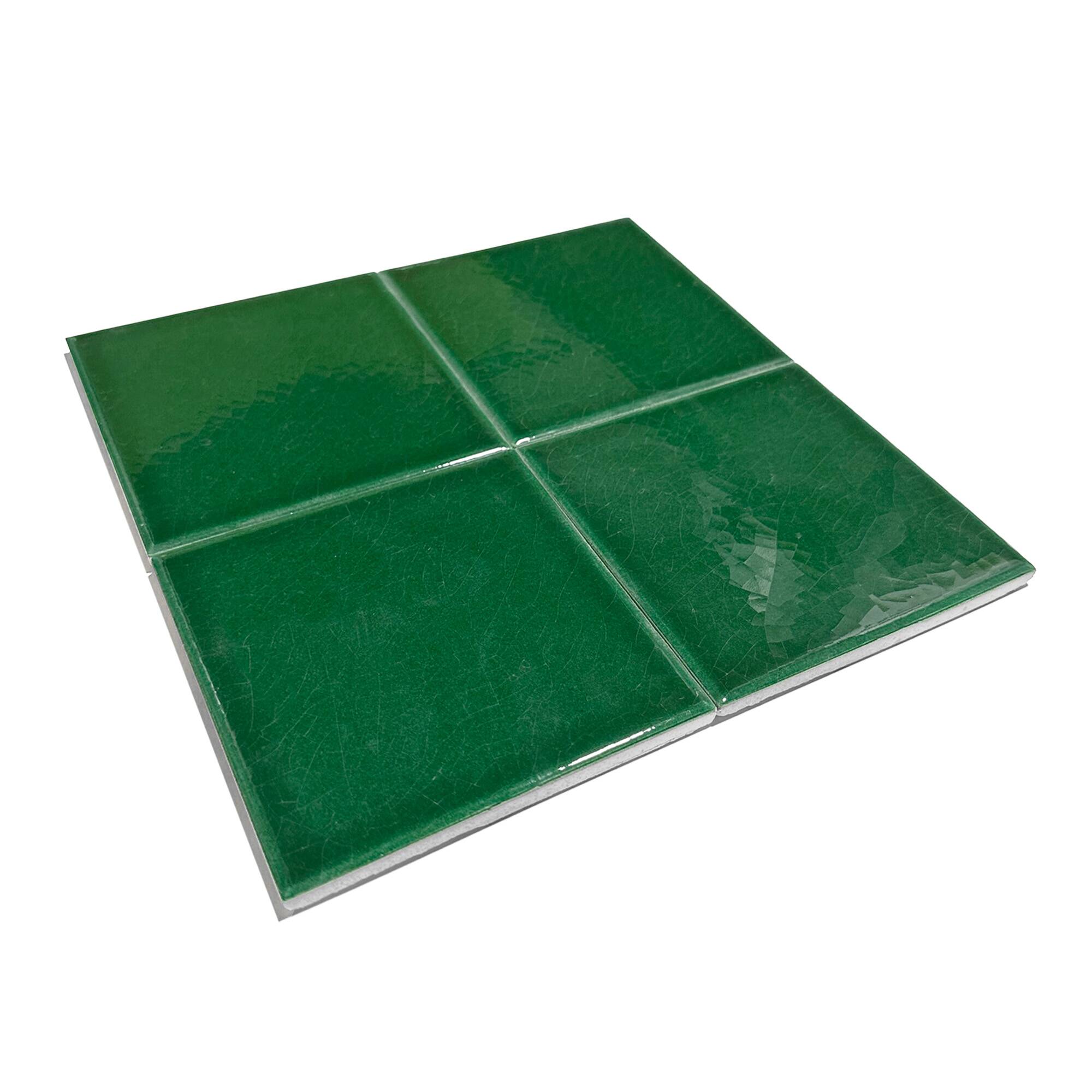 12x12 cm Seramik Karo - Zümrüt - igc102 - Görsel 2
