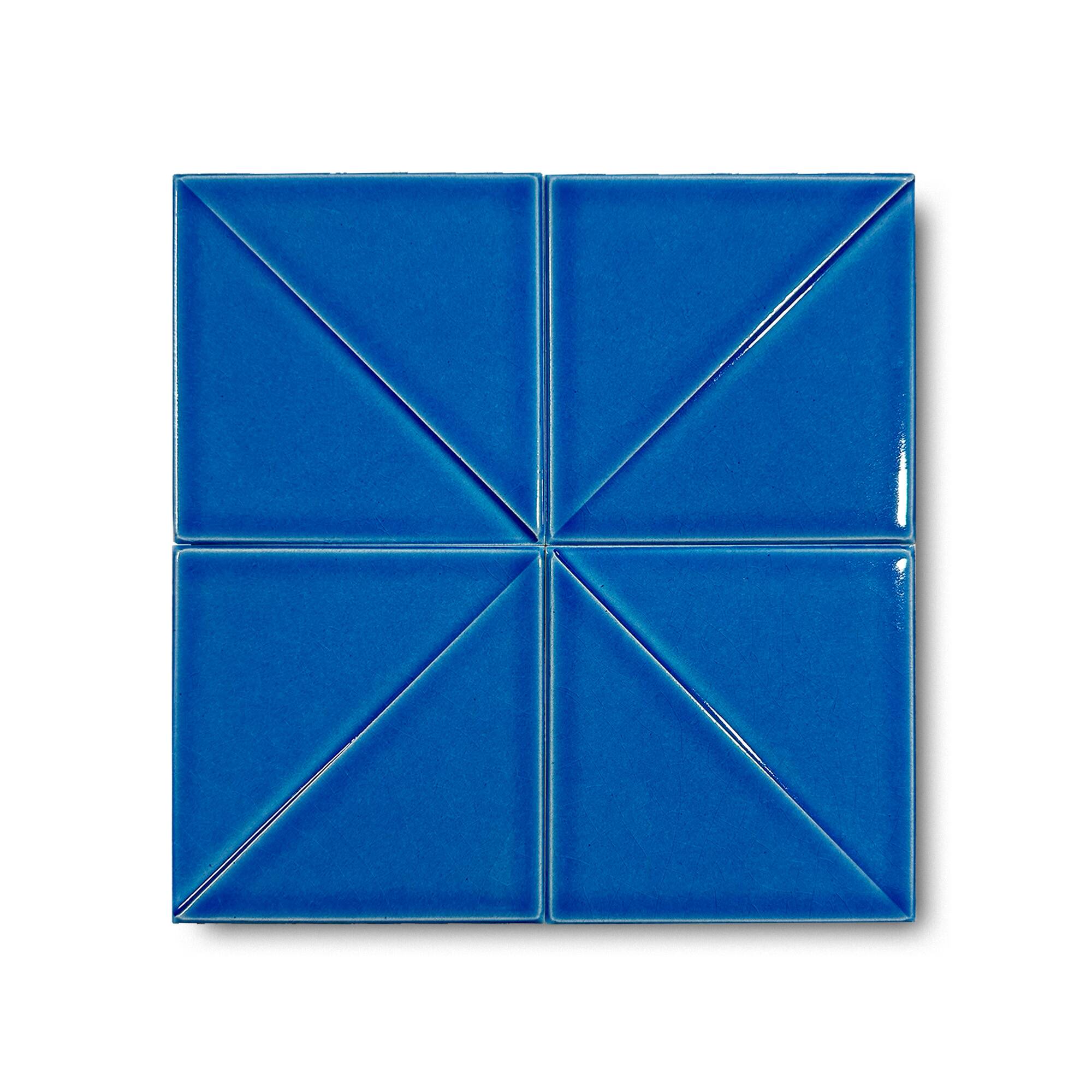 12x12 cm Line Seramik Karo - Gökmavi - igc164