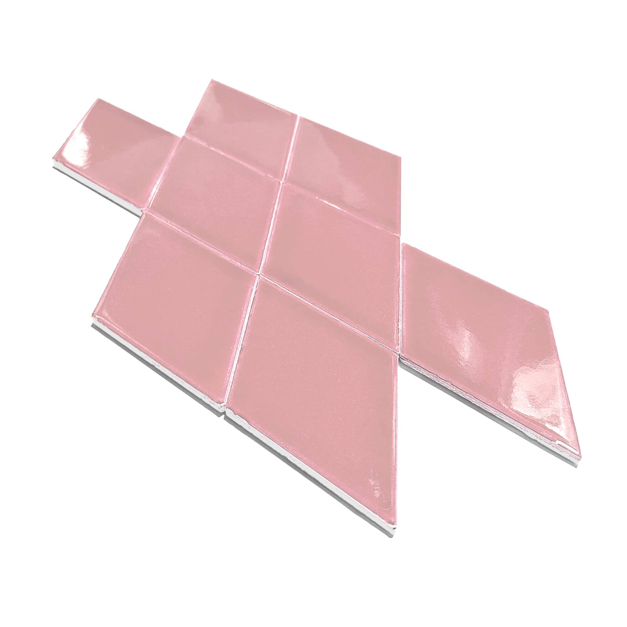 8,5x15 cm Diamond Seramik Karo - Pembe - igc608 - Görsel 2