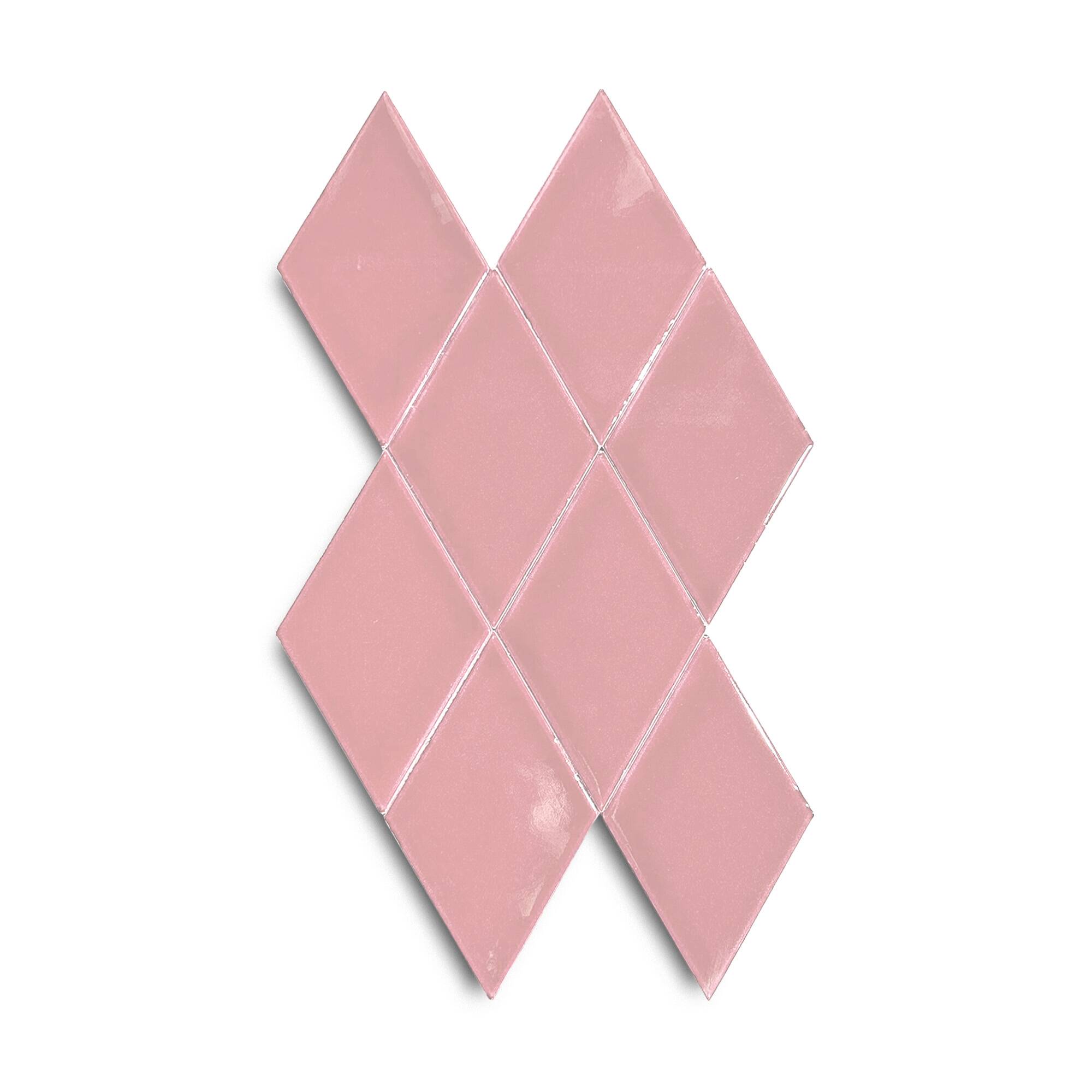 8,5x15 cm Diamond Seramik Karo - Pembe - igc608