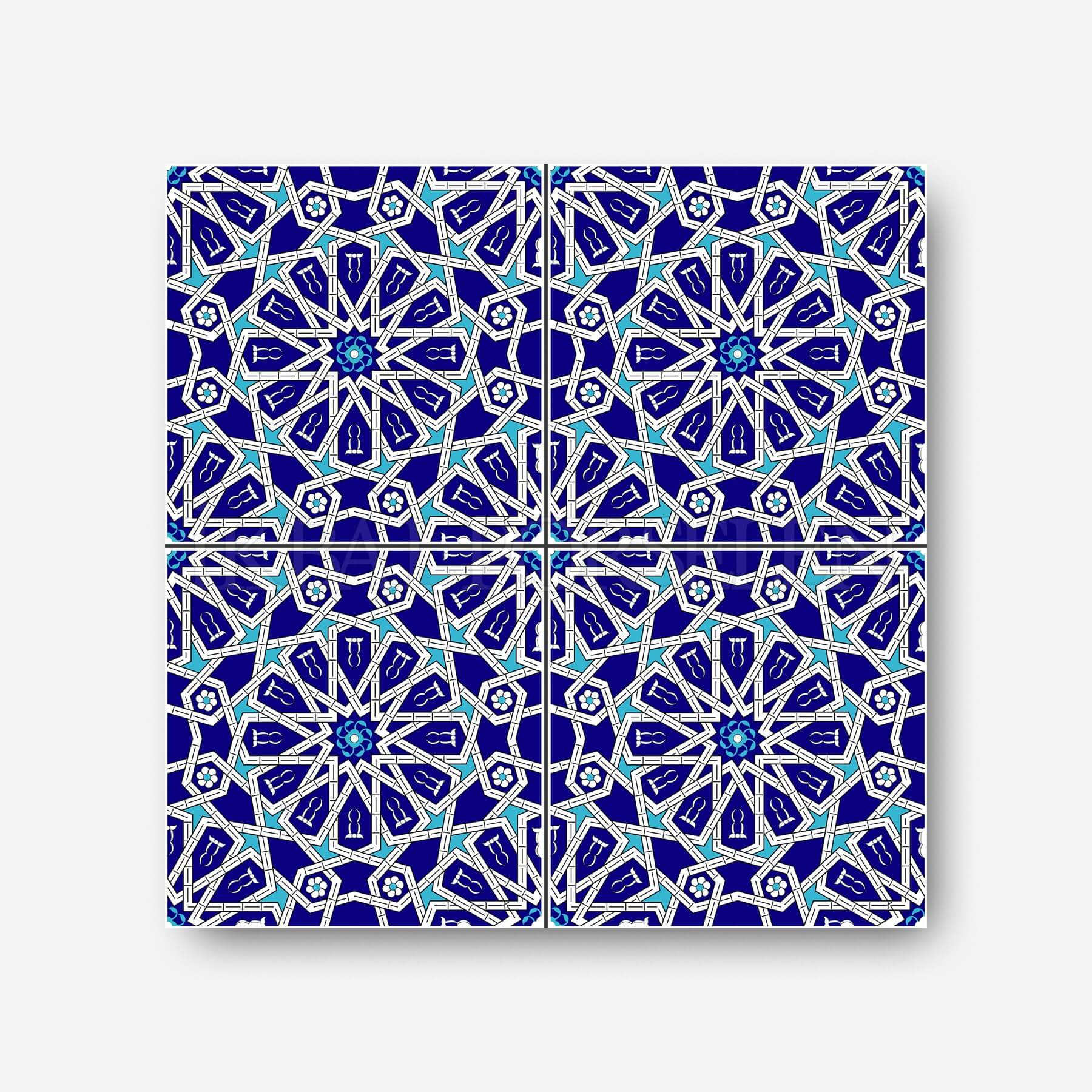 Geleneksel Motifler - 20x20 cm Porselen Karo icg40