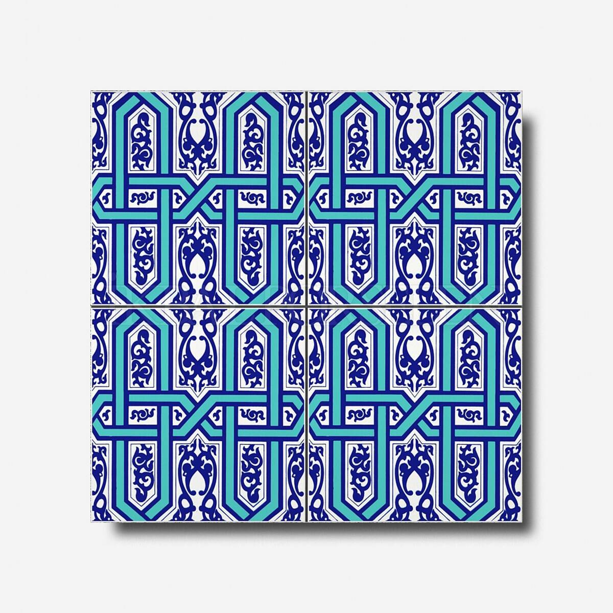 Geleneksel Motifler - 20x20 cm Porselen Karo icg51