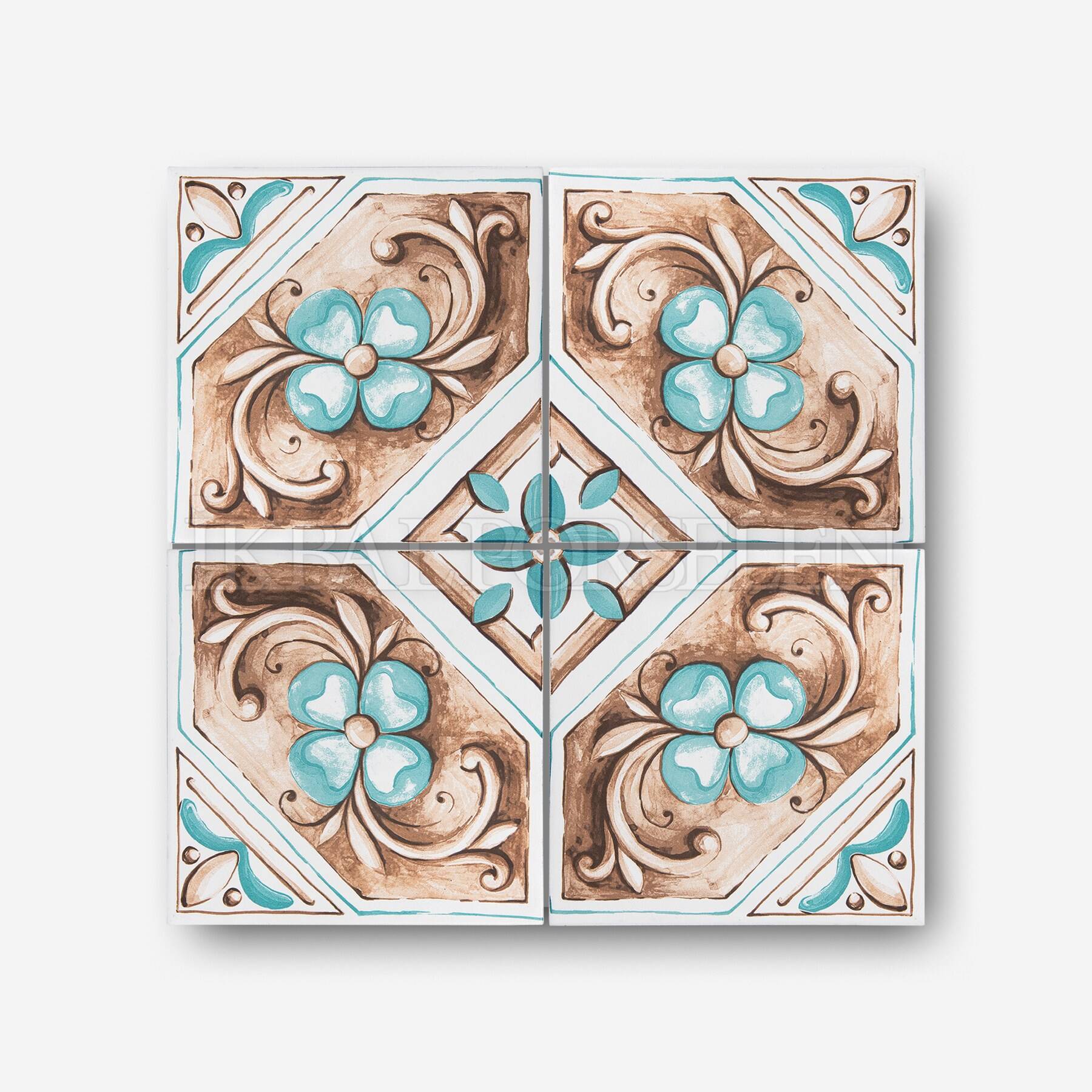 Konsept Desenler - 20x20 cm Porselen Karo ick17
