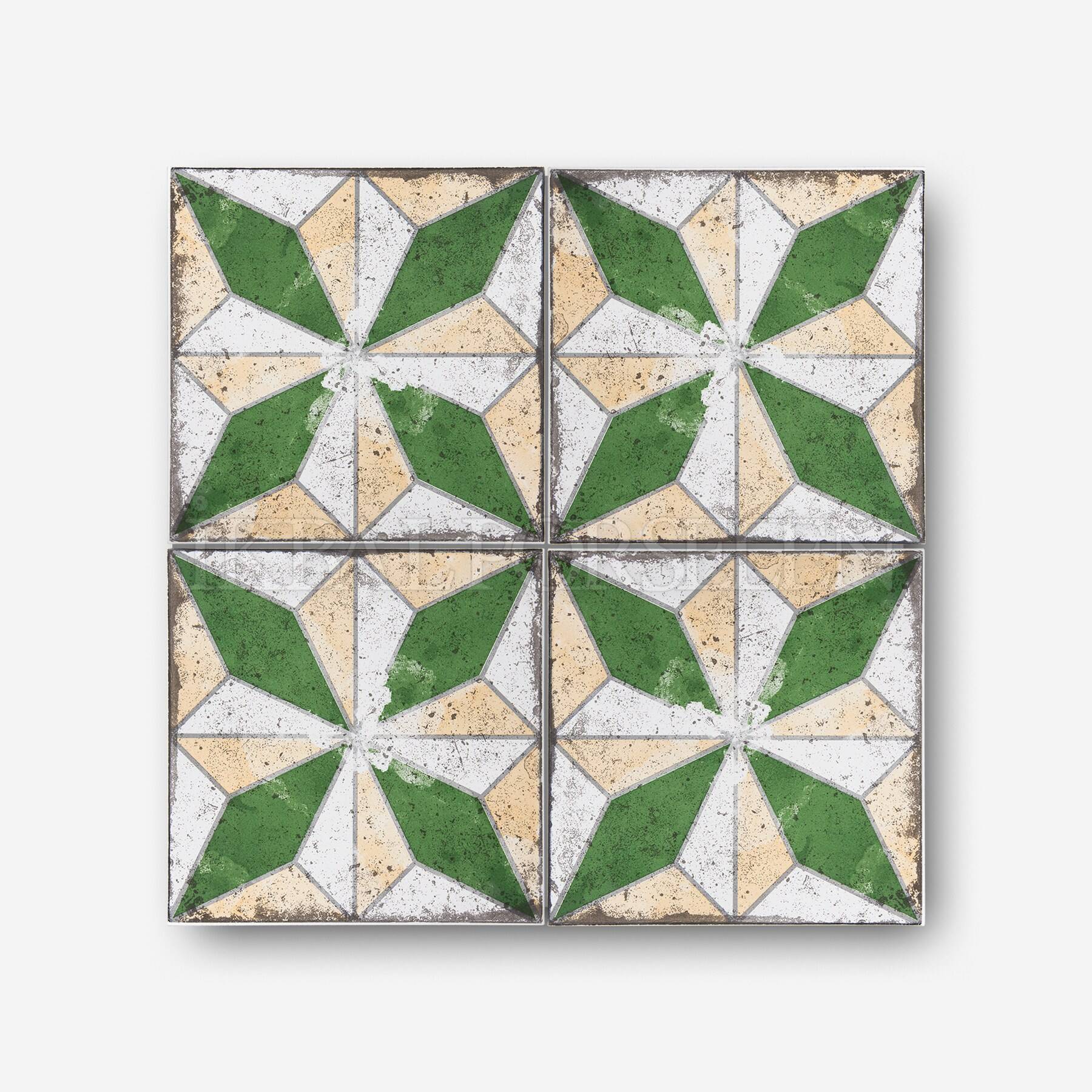 Konsept Desenler - 20x20 cm Porselen Karo ick18