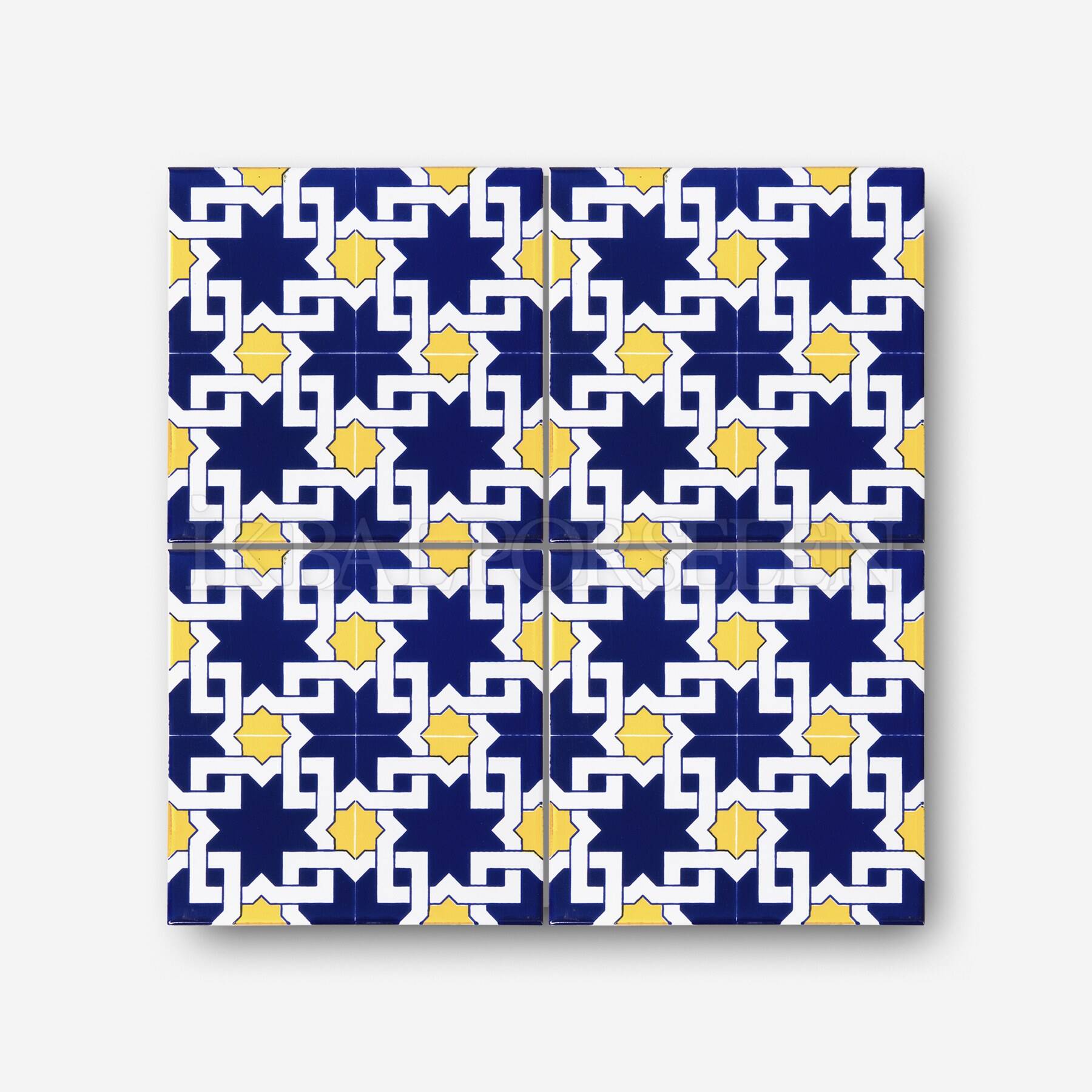 Konsept Desenler - 20x20 cm Porselen Karo ick26