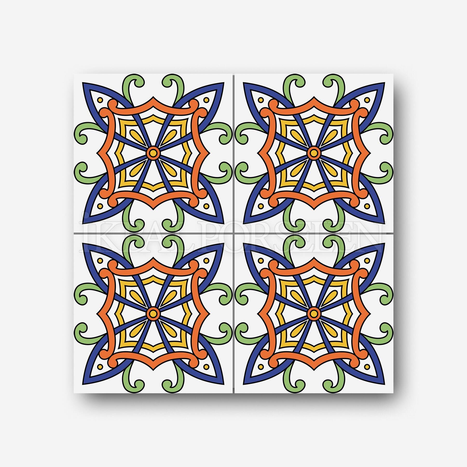 renkli meksika fayans imk03