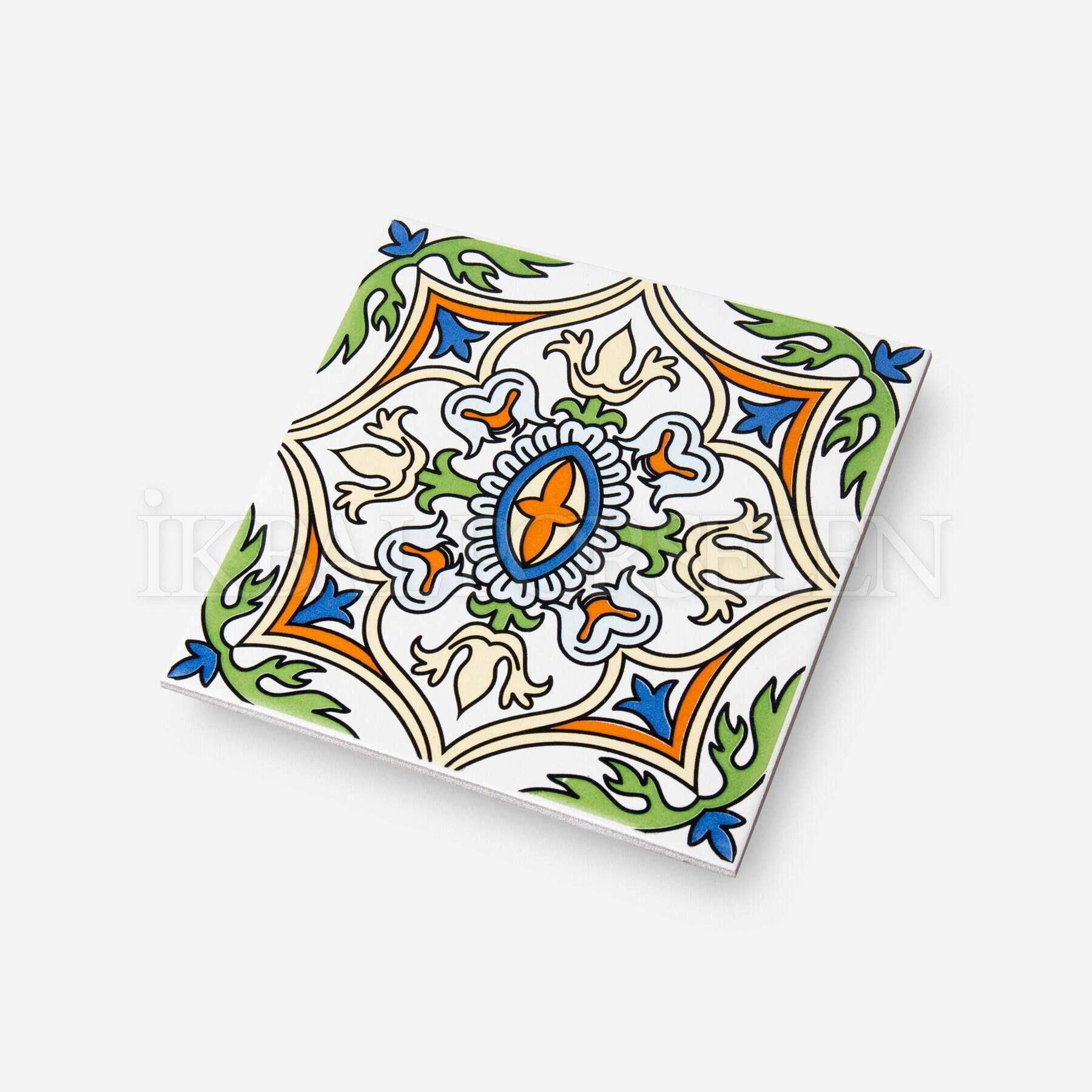 Meksika Desenleri - 20x20 cm Porselen Karo imk11 - Görsel 2