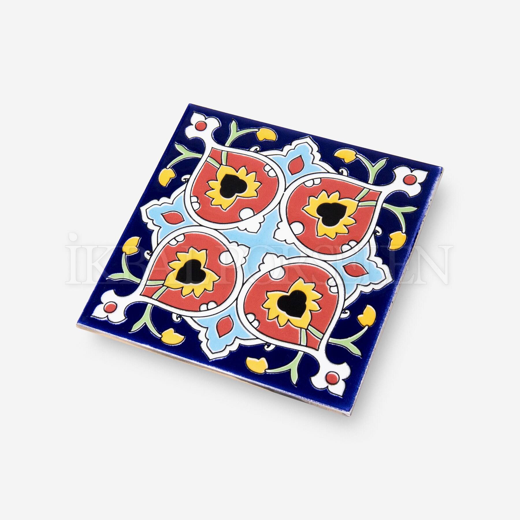 Meksika Desenleri - 20x20 cm Porselen imk33 - Görsel 2