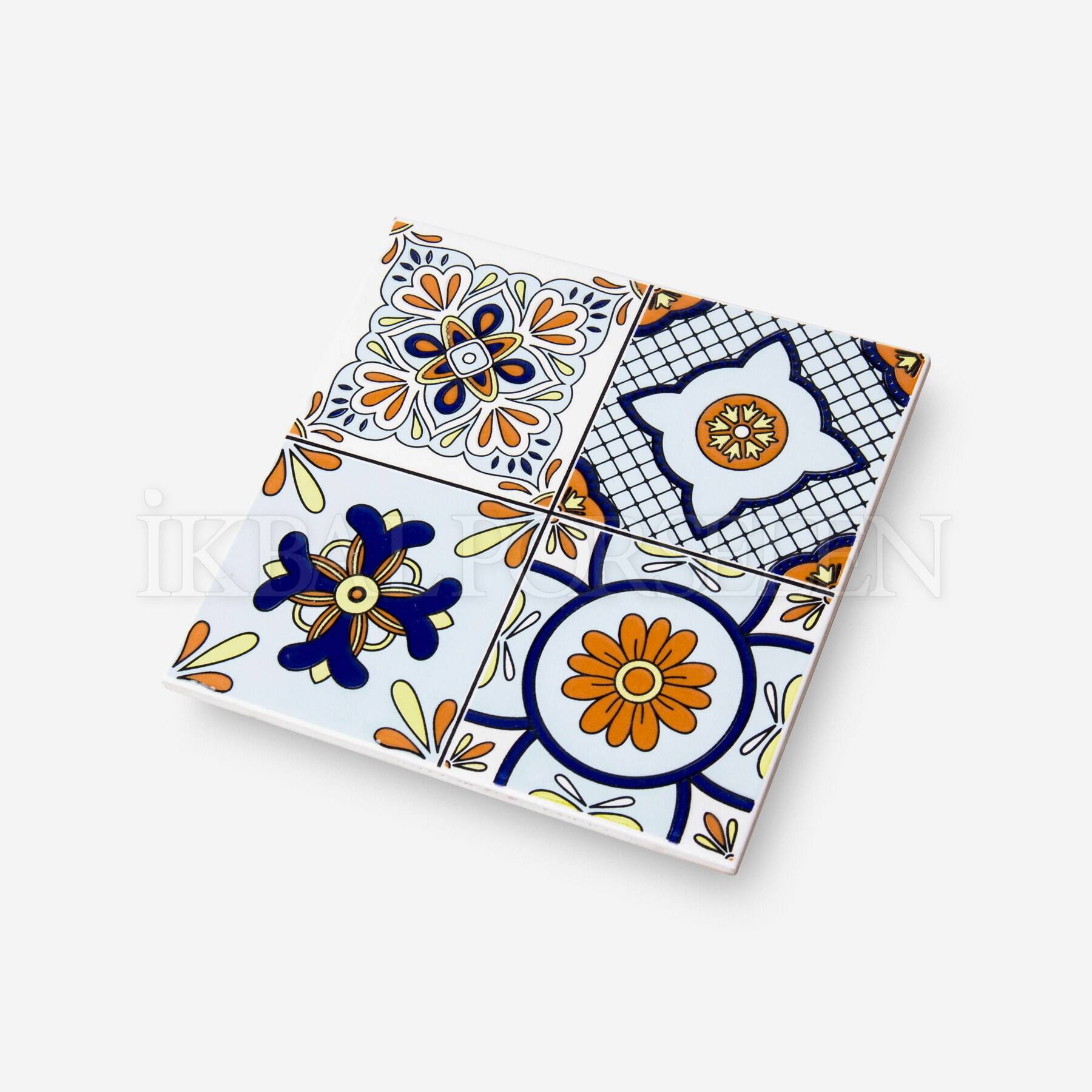 Meksika Desenleri - 20x20 cm Porselen imk36 - Görsel 2