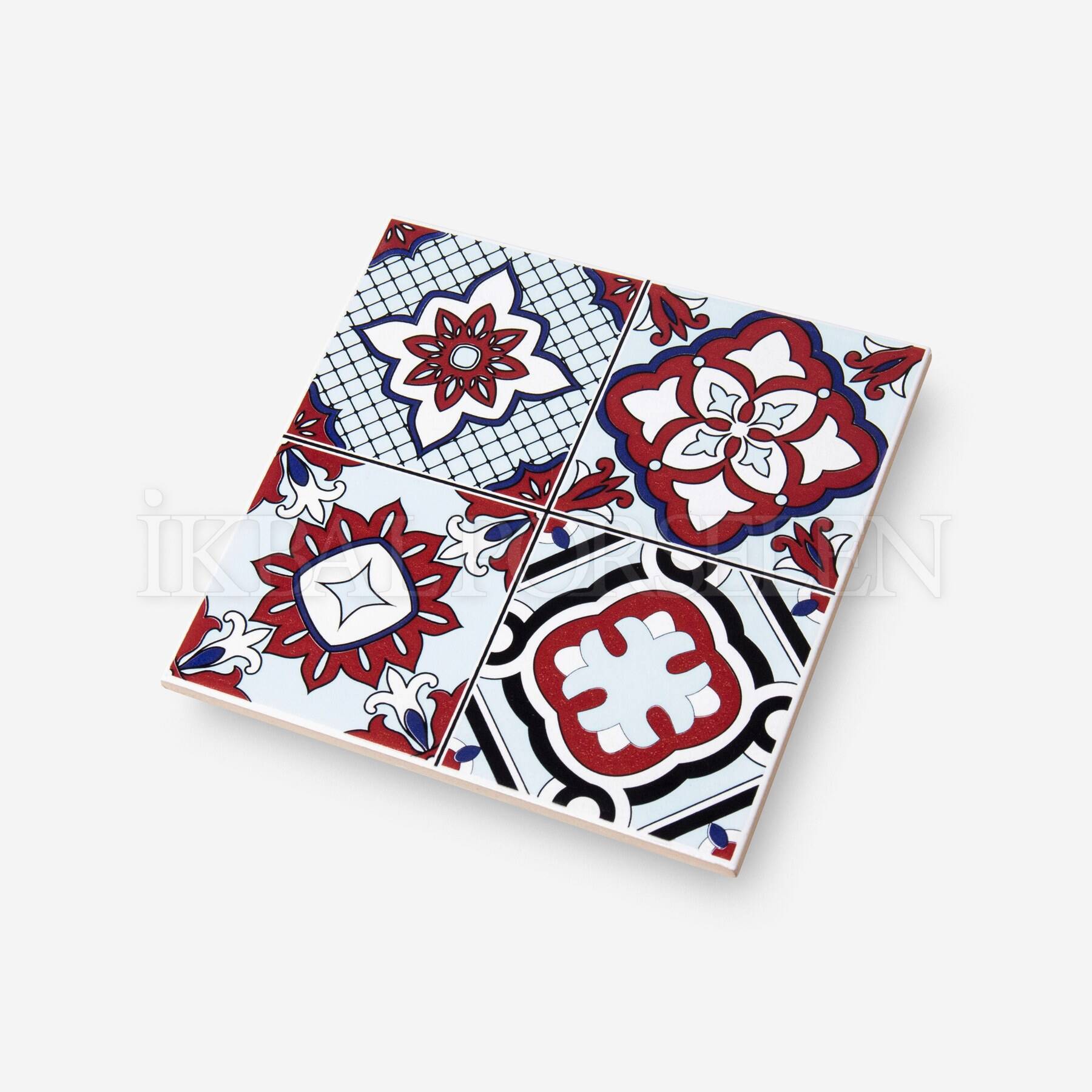 Meksika Desenleri - 20x20 cm Porselen imk38 - Görsel 2