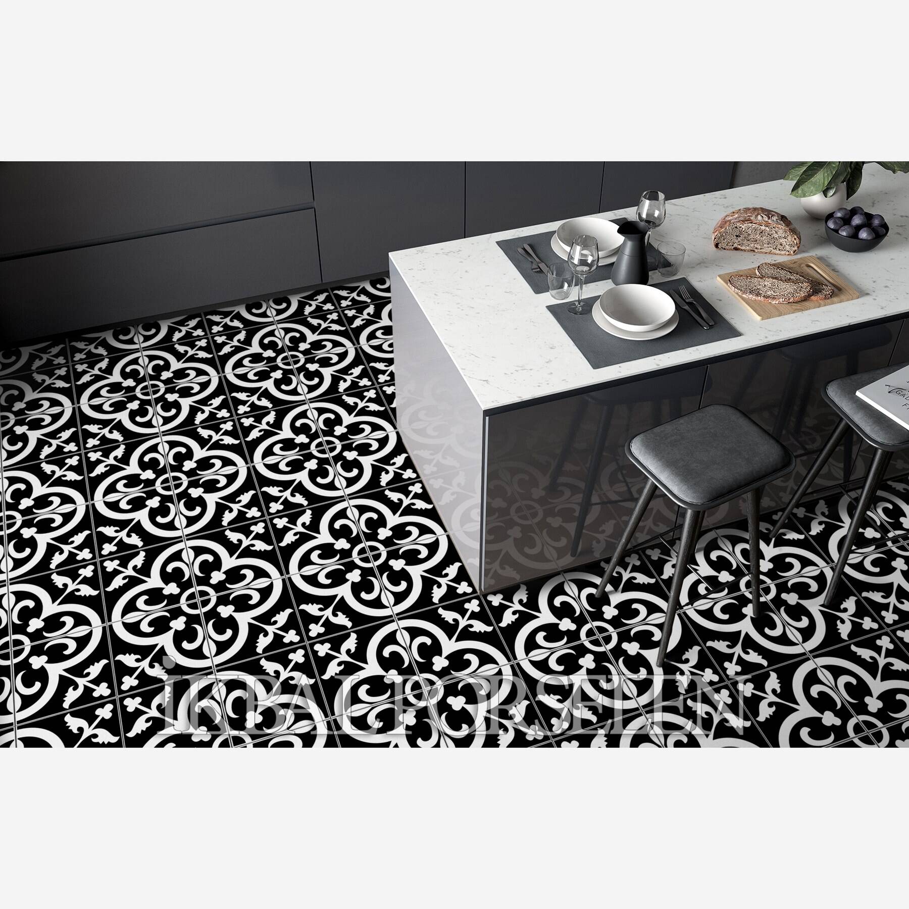 Modern Desenler - 20x20 Porselen Karo iyk01-2 - Görsel 3