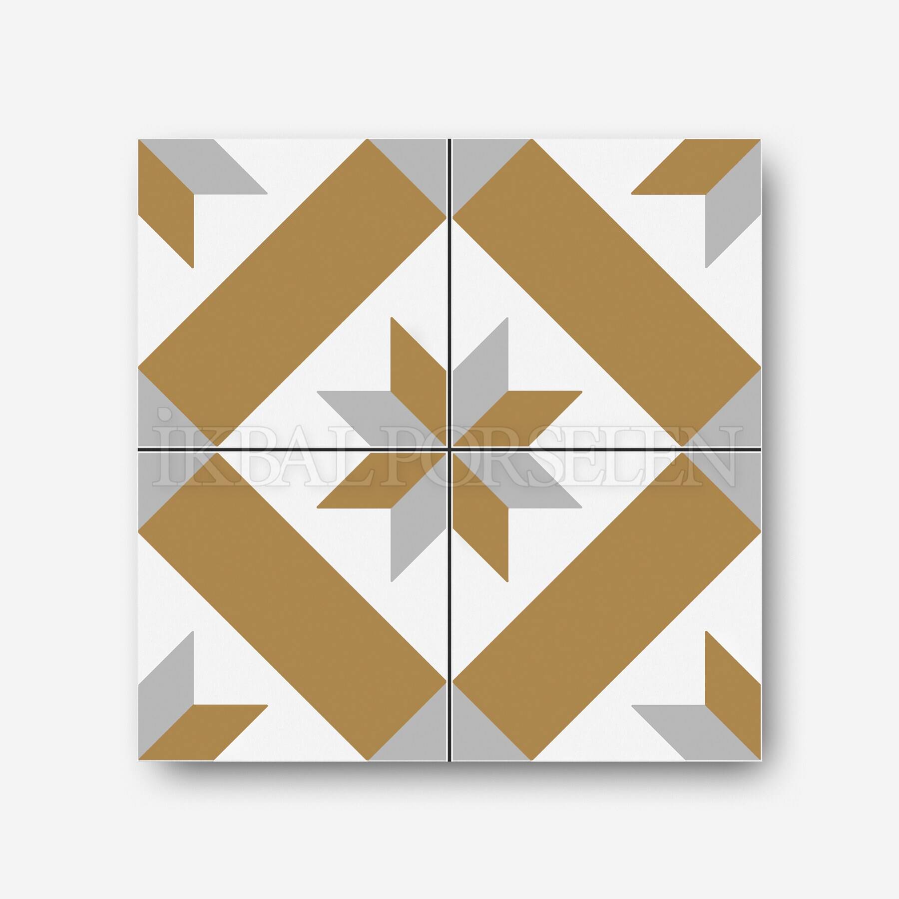 Modern Desenler - 20x20 Porselen Karo iyk03-4