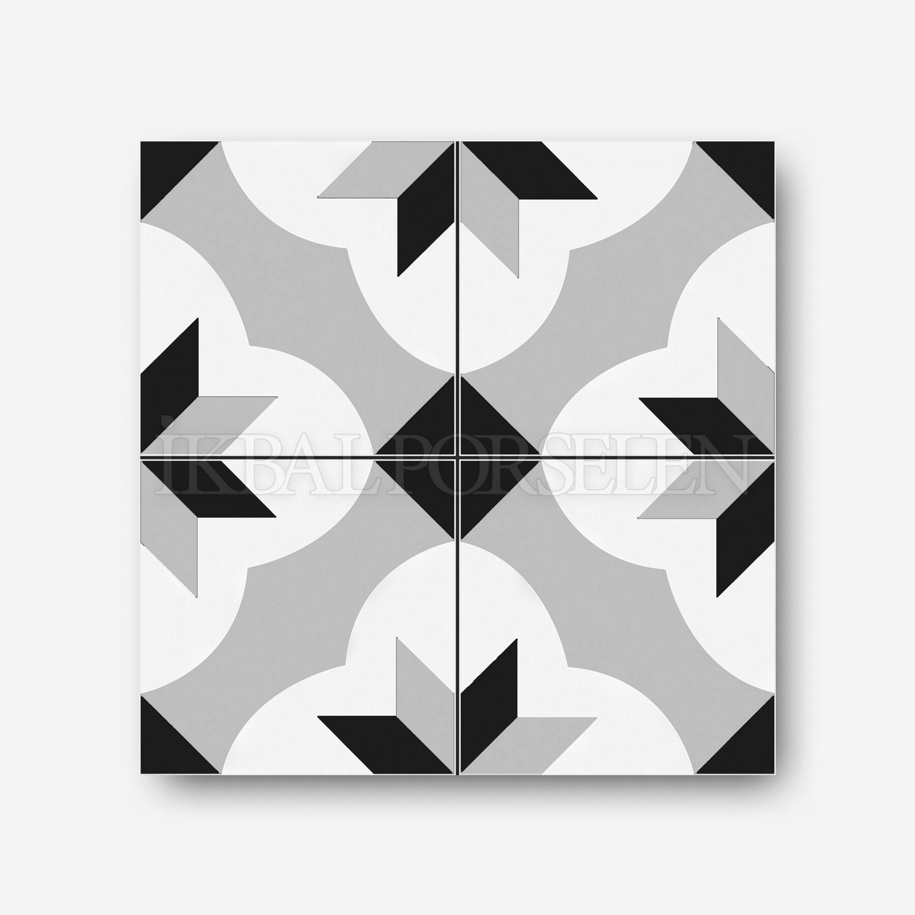 Modern Desenler - 20x20 Porselen Karo iyk03-r