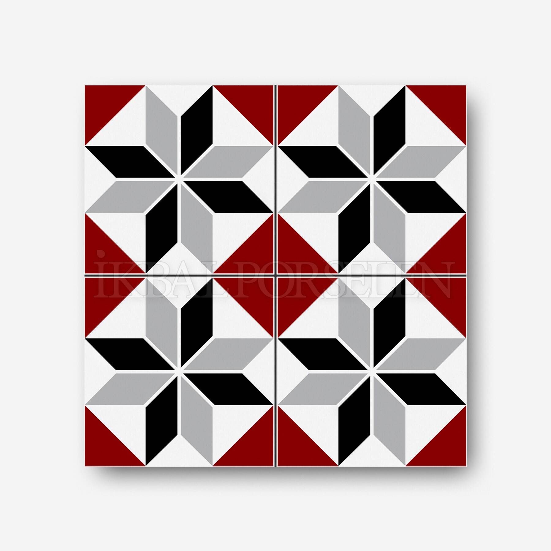 Modern Desenler - 20x20 Porselen Karo iyk07