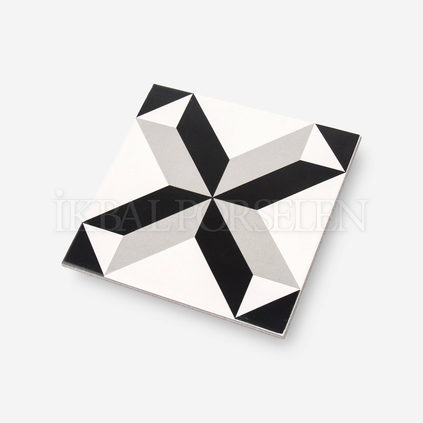 Modern Desenler - 20x20 Porselen Karo iyk08 - Görsel 2