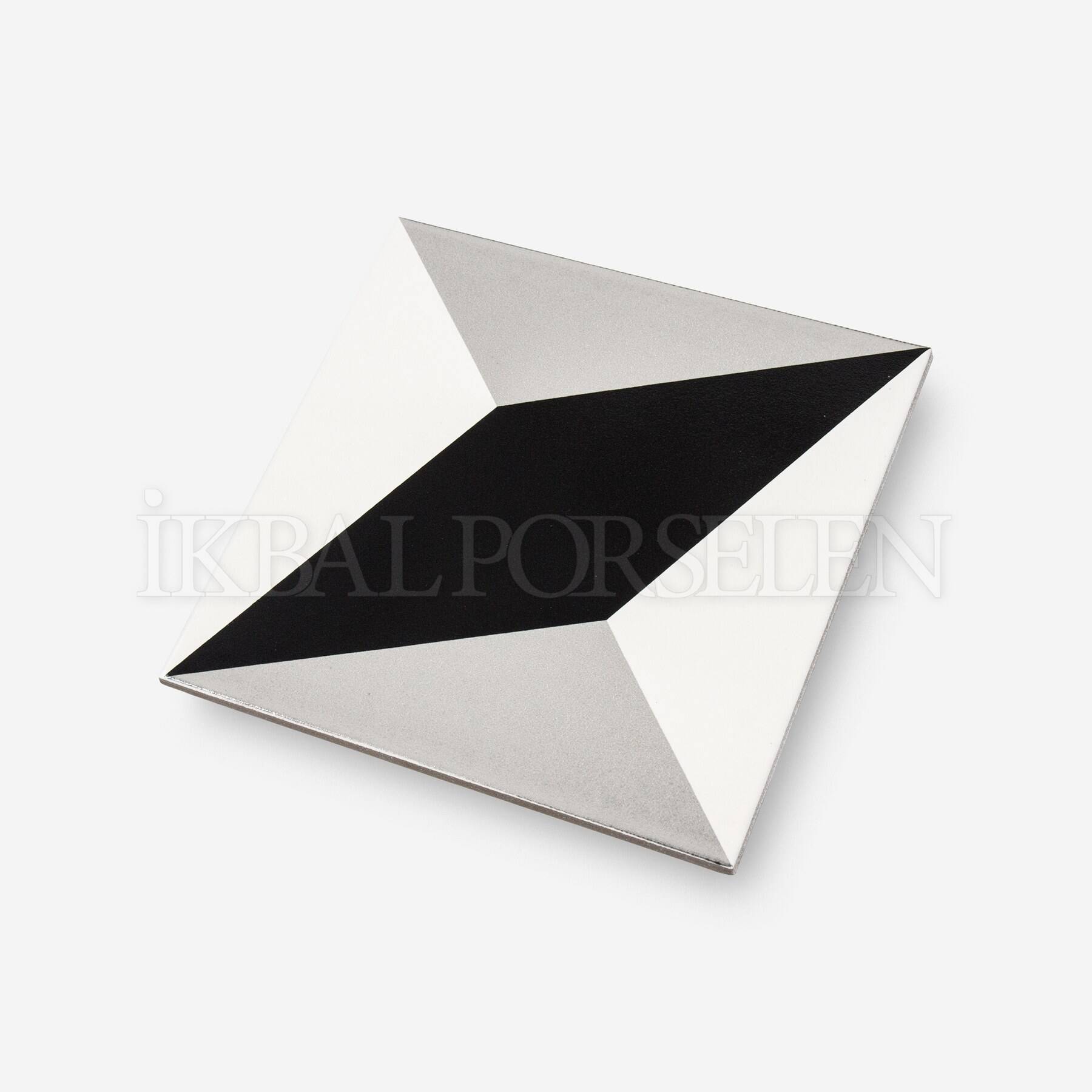 Modern Desenler - 20x20 Porselen Karo iyk107-r - Görsel 2