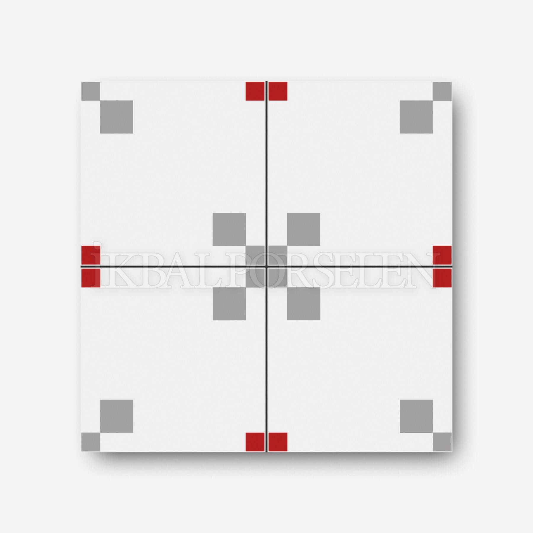 Modern Desenler - 20x20 Porselen Karo iyk109-3