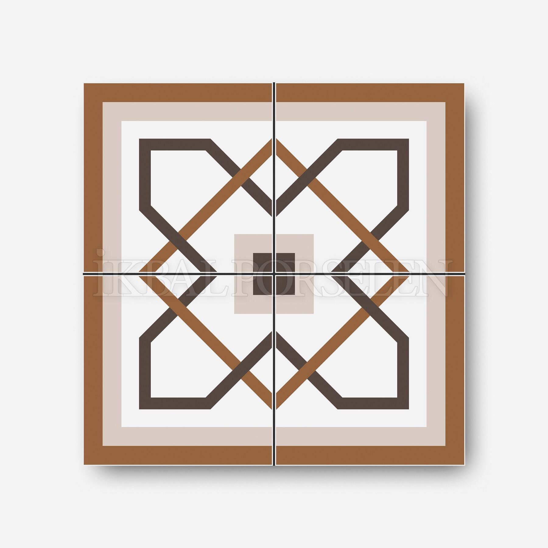 Modern Desenler - 20x20 Porselen Karo iyk114