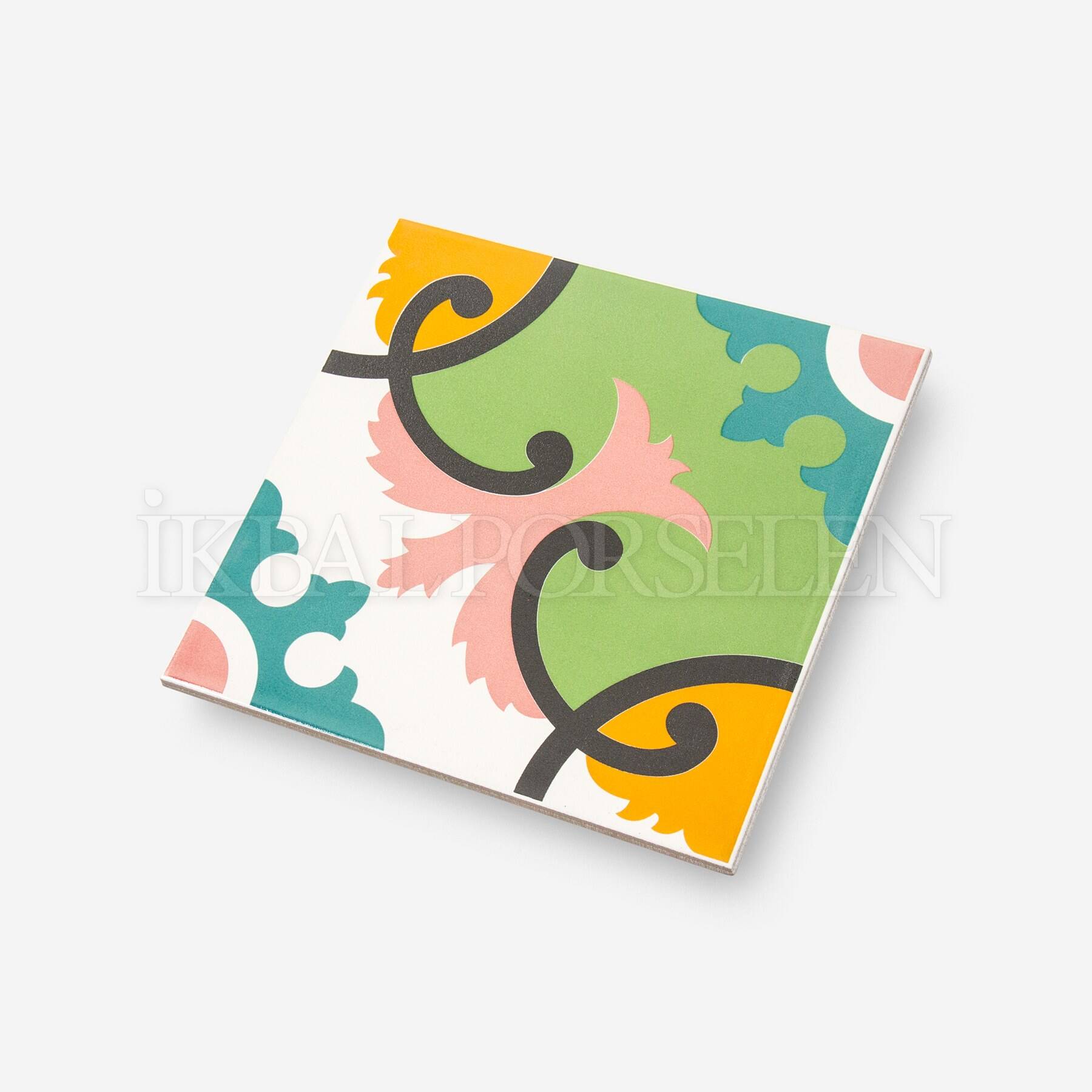 Modern Desenler - 20x20 Porselen Karo iyk21 - Görsel 2