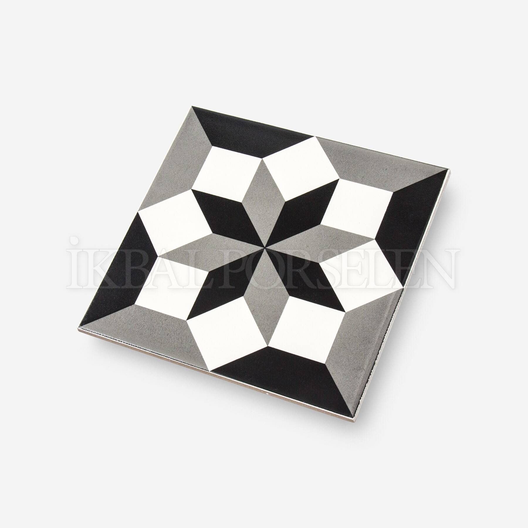 Modern Desenler - 20x20 Porselen Karo iyk35 - Görsel 2