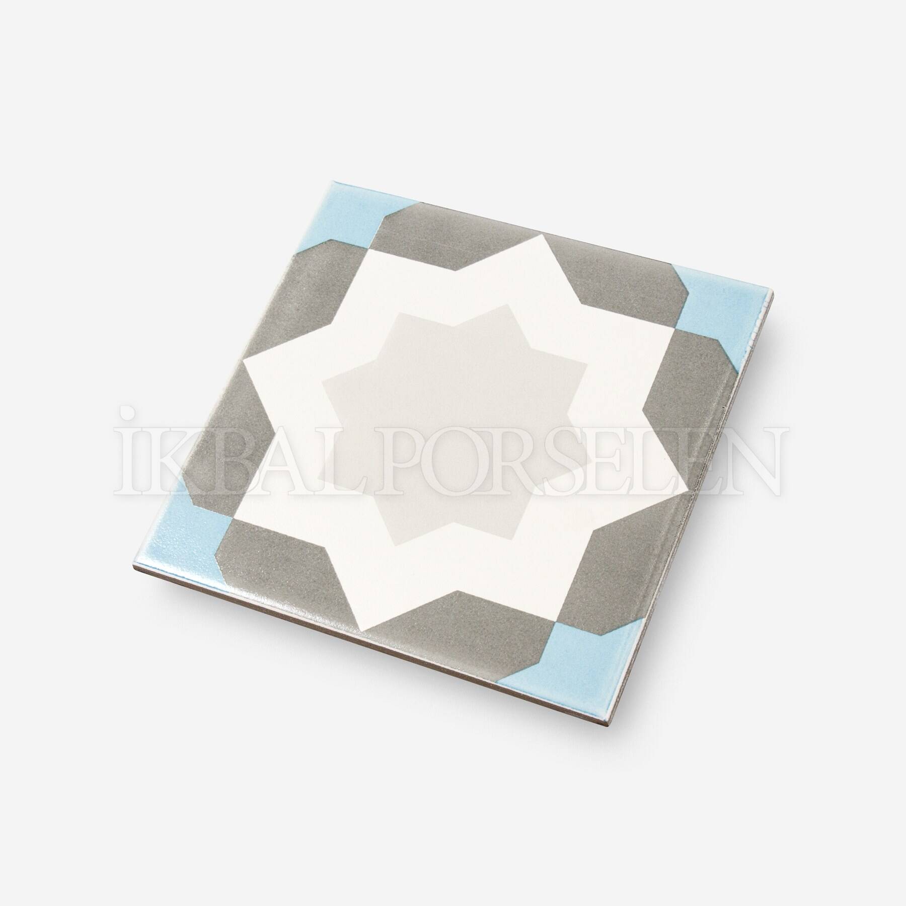 Modern Desenler - 20x20 Porselen Karo iyk39-2 - Görsel 2
