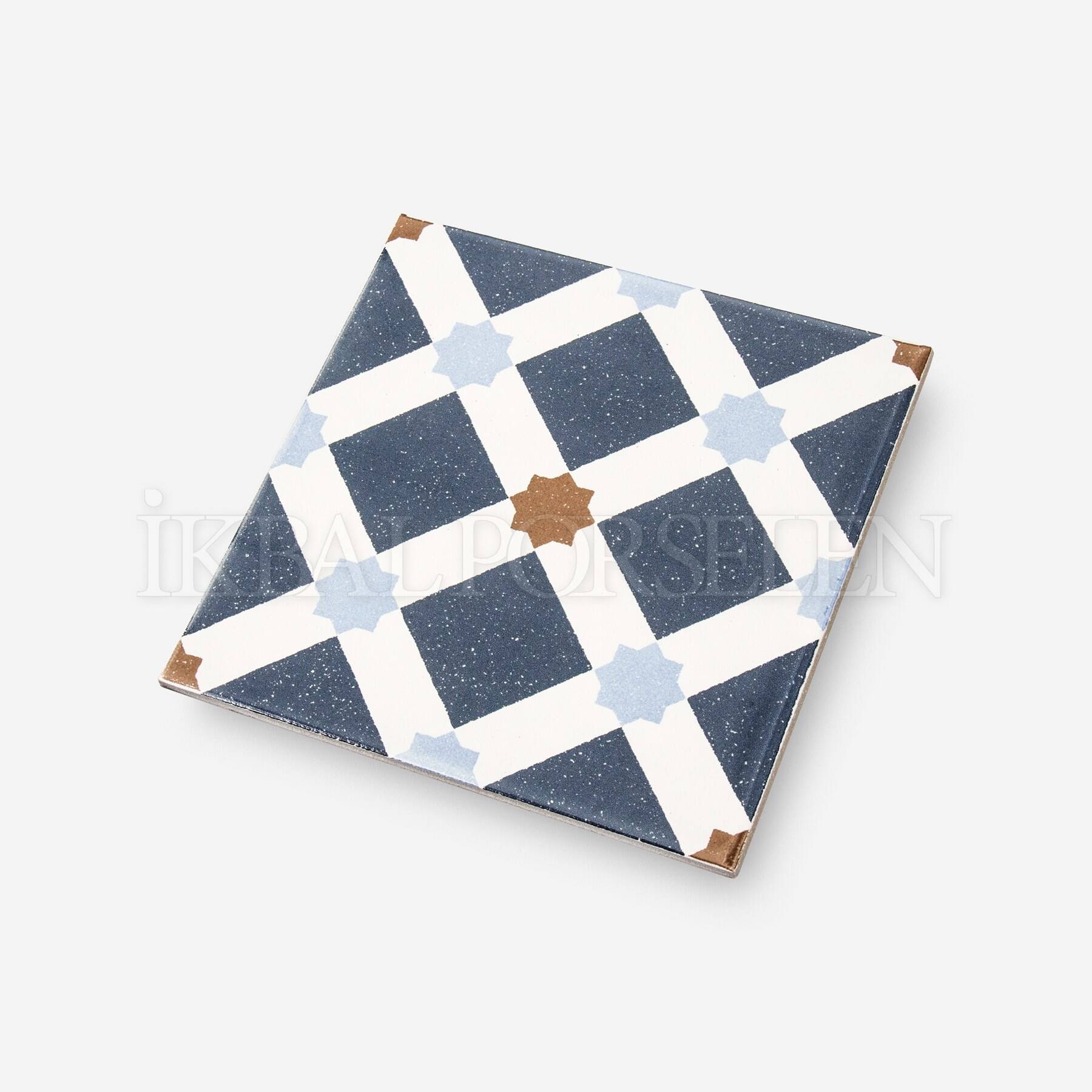 Modern Desenler - 20x20 Porselen Karo iyk41-6 - Görsel 2