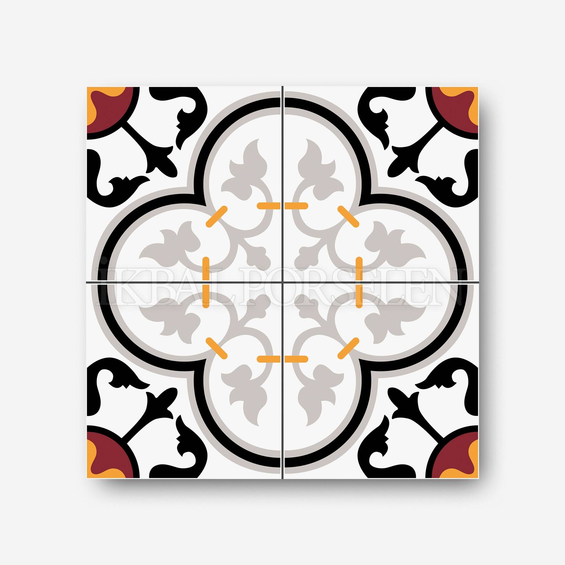Modern Desenler - 20x20 Porselen Karo iyk43-4