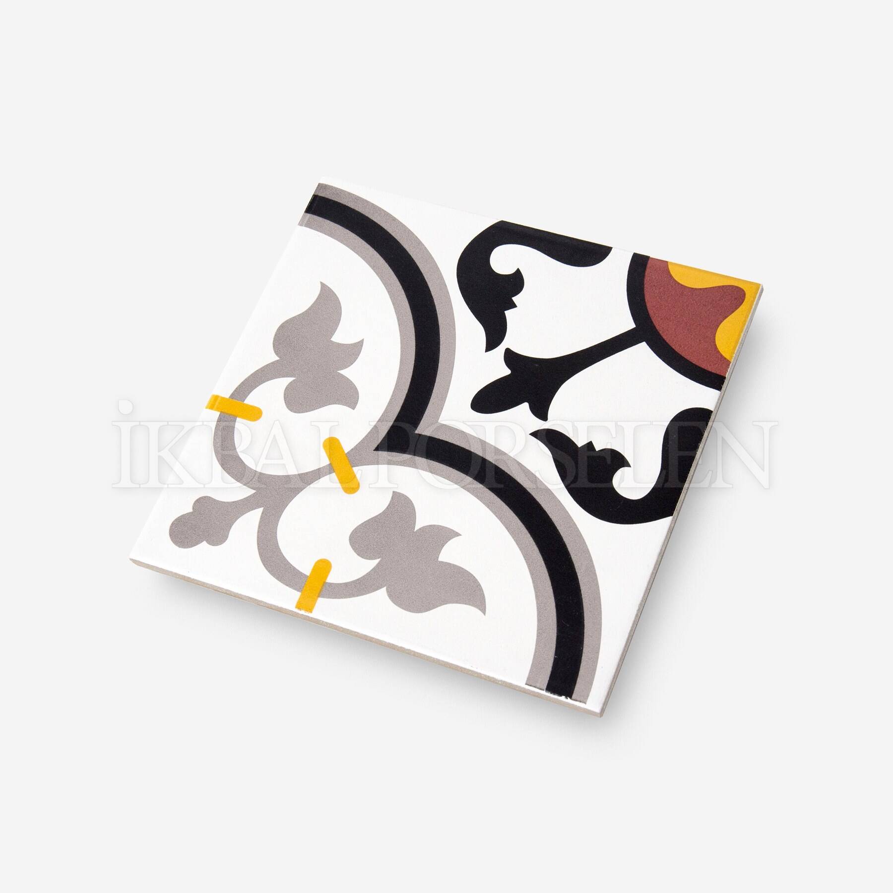 Modern Desenler - 20x20 Porselen Karo iyk43-4 - Görsel 2